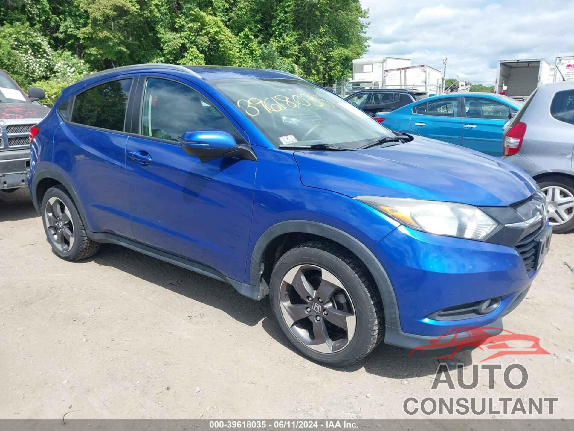 HONDA HR-V 2018 - 3CZRU6H70JM722190
