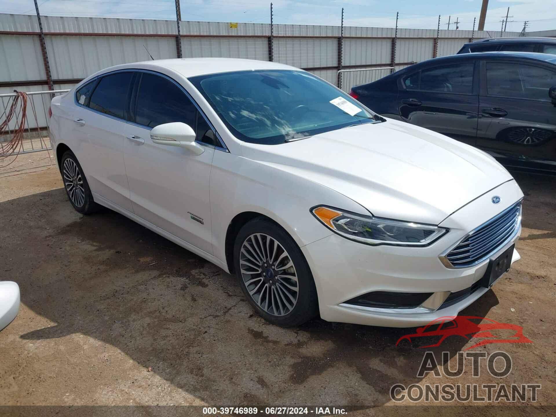 FORD FUSION ENERGI 2018 - 3FA6P0PU6JR136669