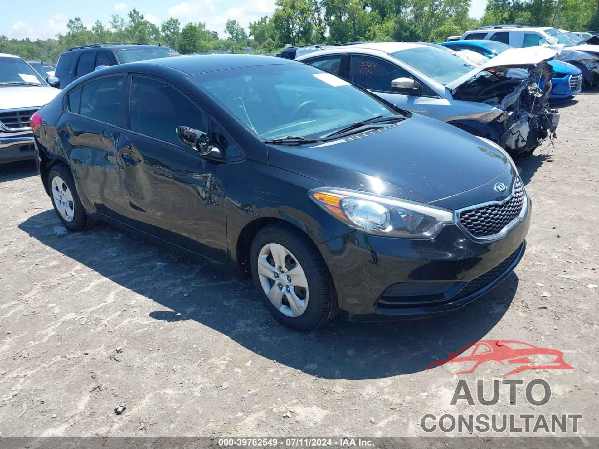 KIA FORTE 2016 - KNAFK4A60G5613793