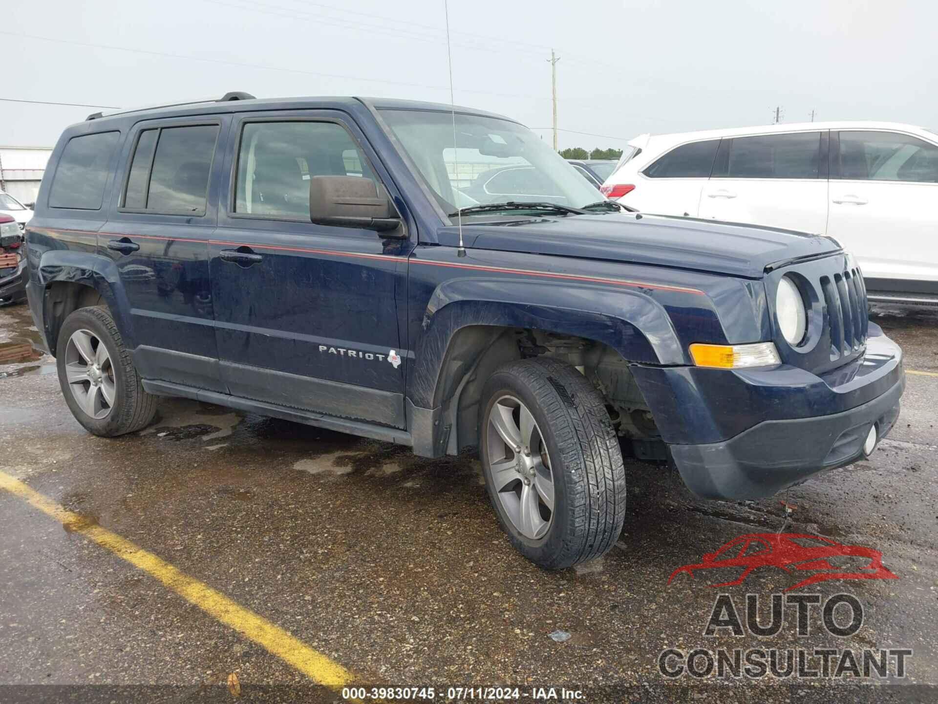 JEEP PATRIOT 2016 - 1C4NJPFA4GD710694