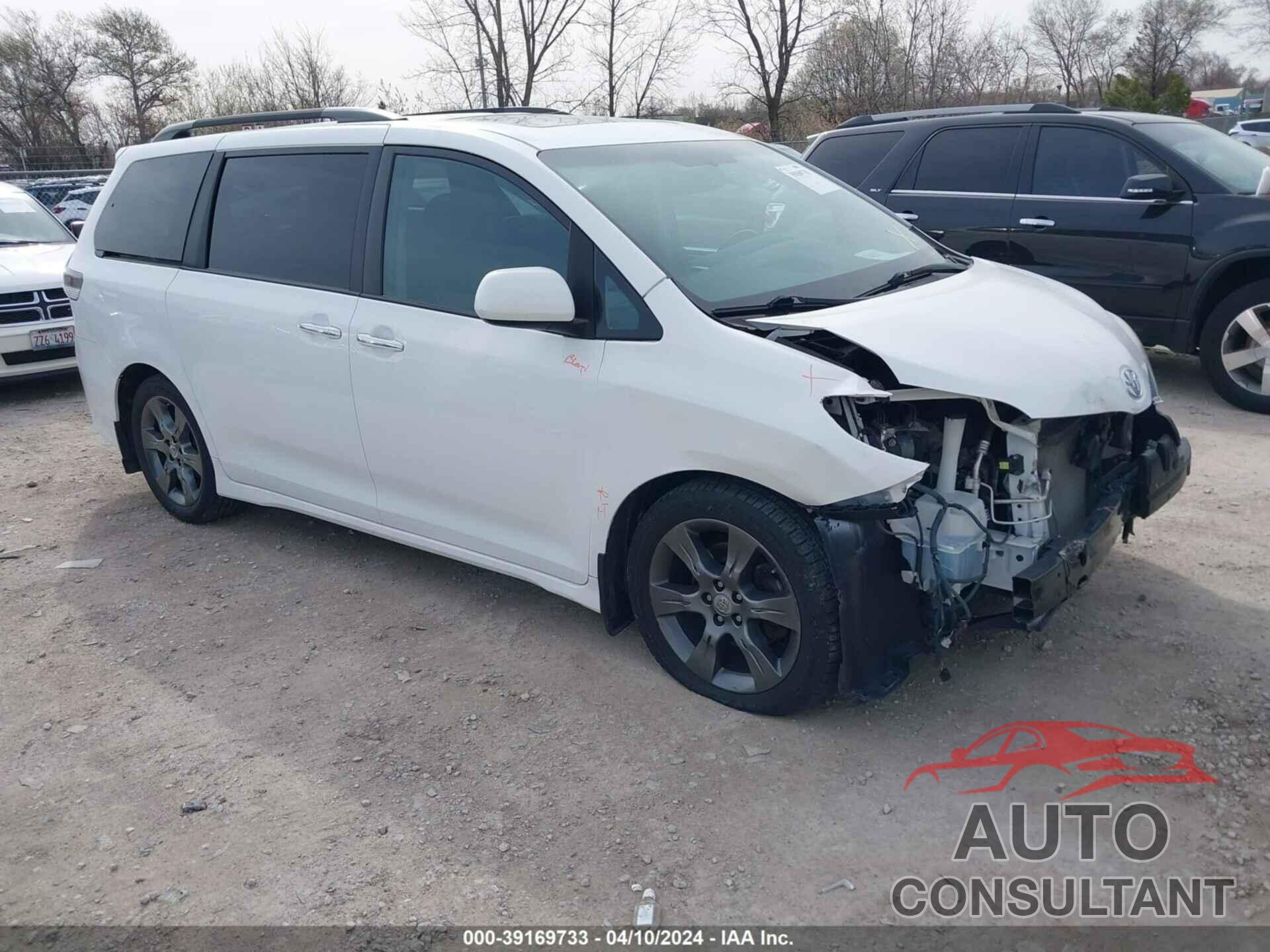 TOYOTA SIENNA 2016 - 5TDXK3DC3GS746304