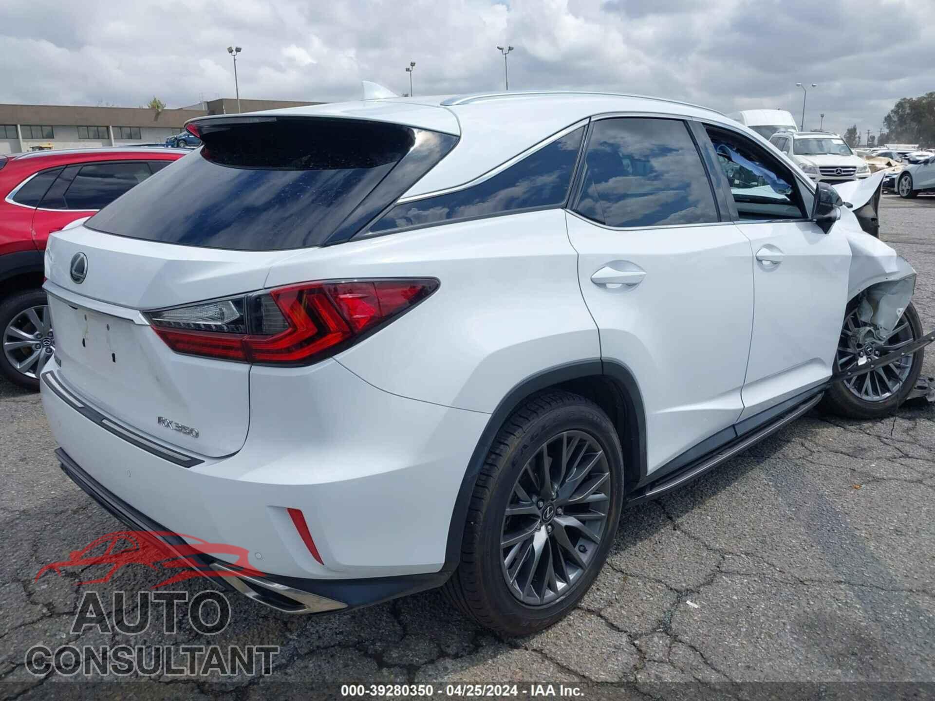 LEXUS RX 350 2017 - 2T2BZMCA3HC117000