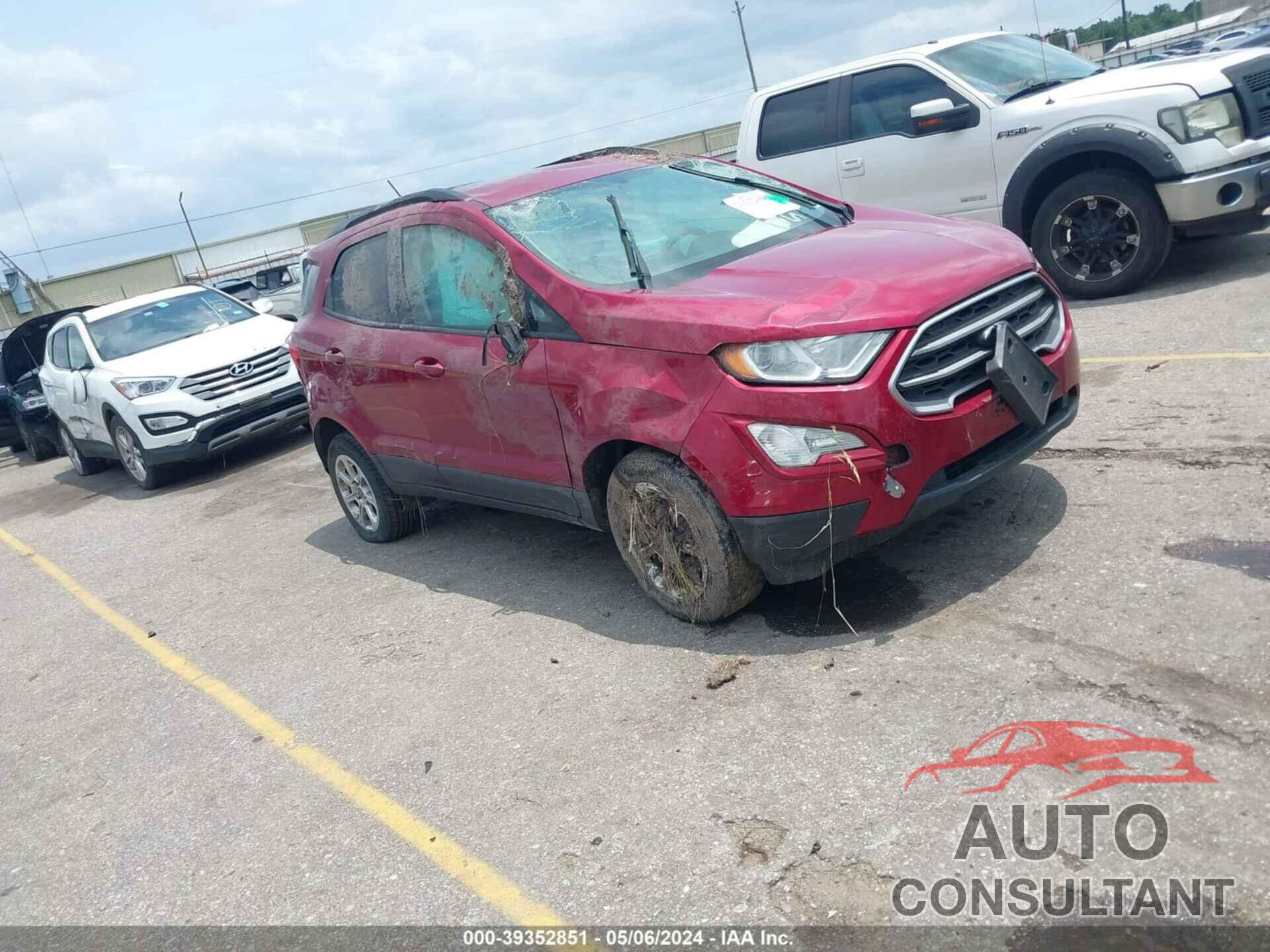 FORD ECOSPORT 2018 - MAJ3P1TE4JC219961