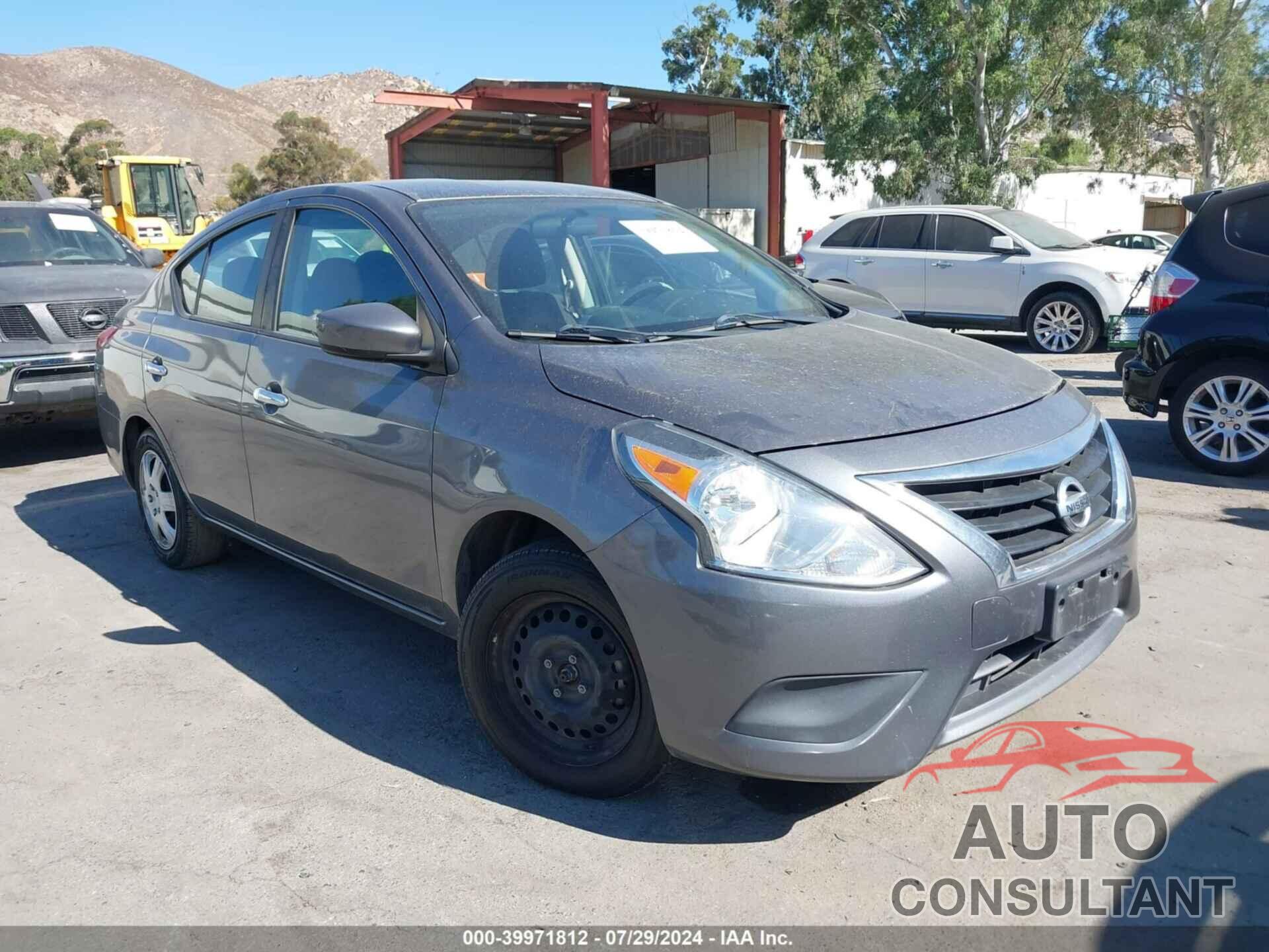 NISSAN VERSA 2019 - 3N1CN7AP2KL866312