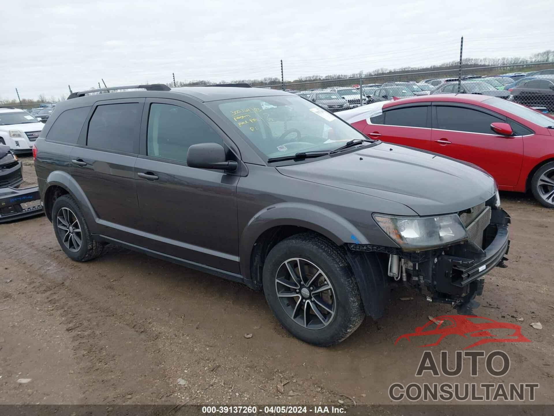 DODGE JOURNEY 2017 - 3C4PDCAB0HT662339