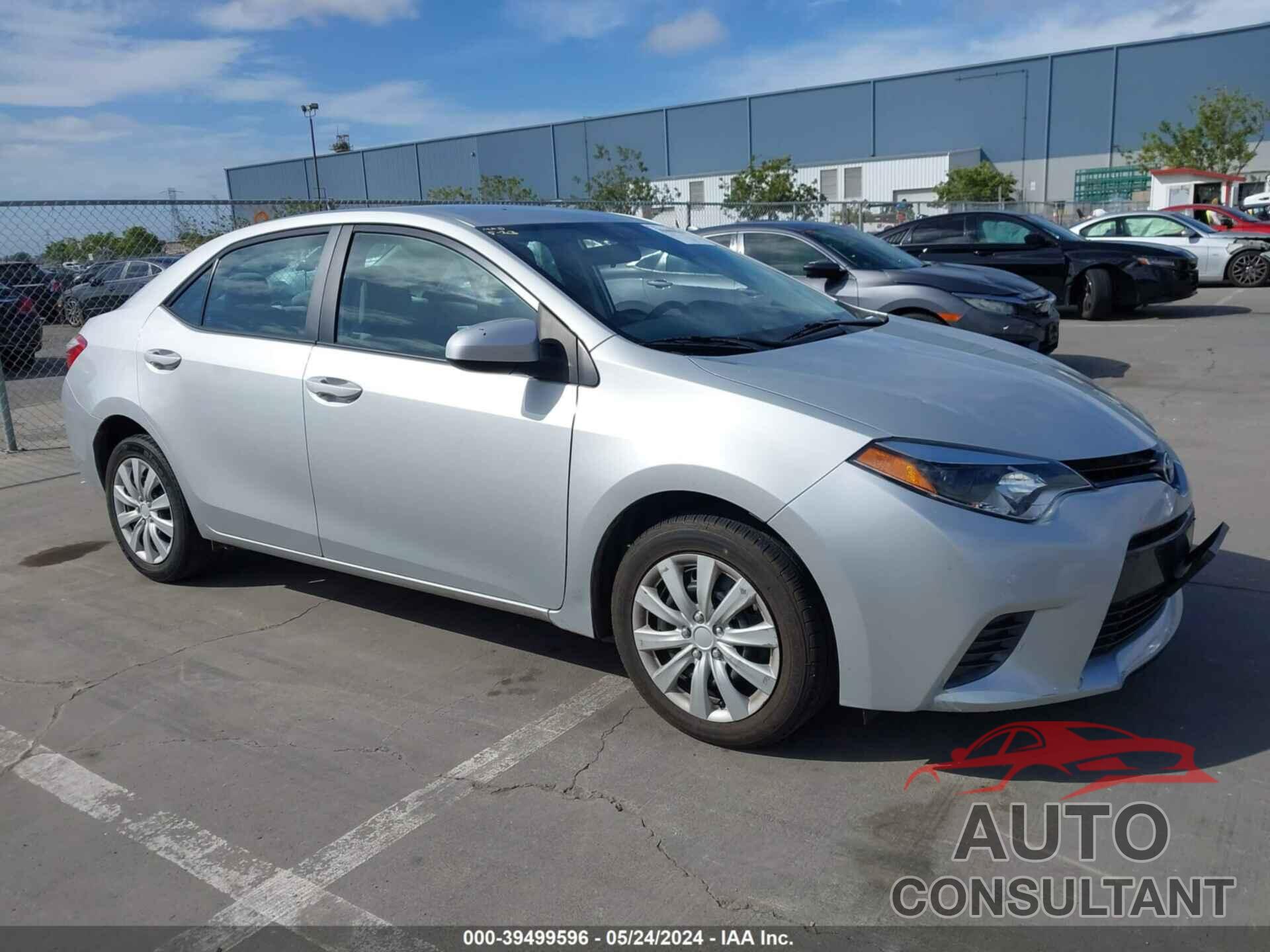 TOYOTA COROLLA 2016 - 5YFBURHEXGP495471