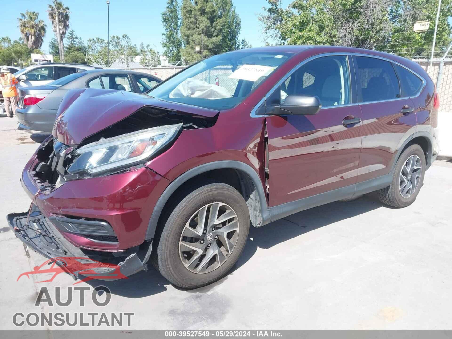 HONDA CR-V 2016 - 5J6RM4H47GL044705