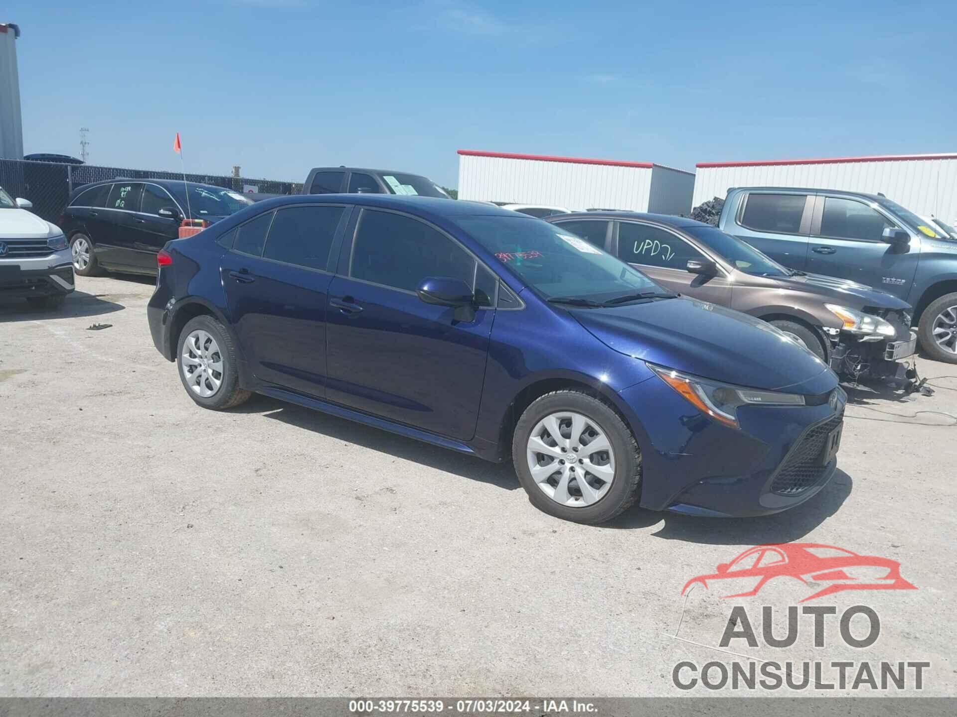 TOYOTA COROLLA 2021 - JTDEPMAE6MJ155770