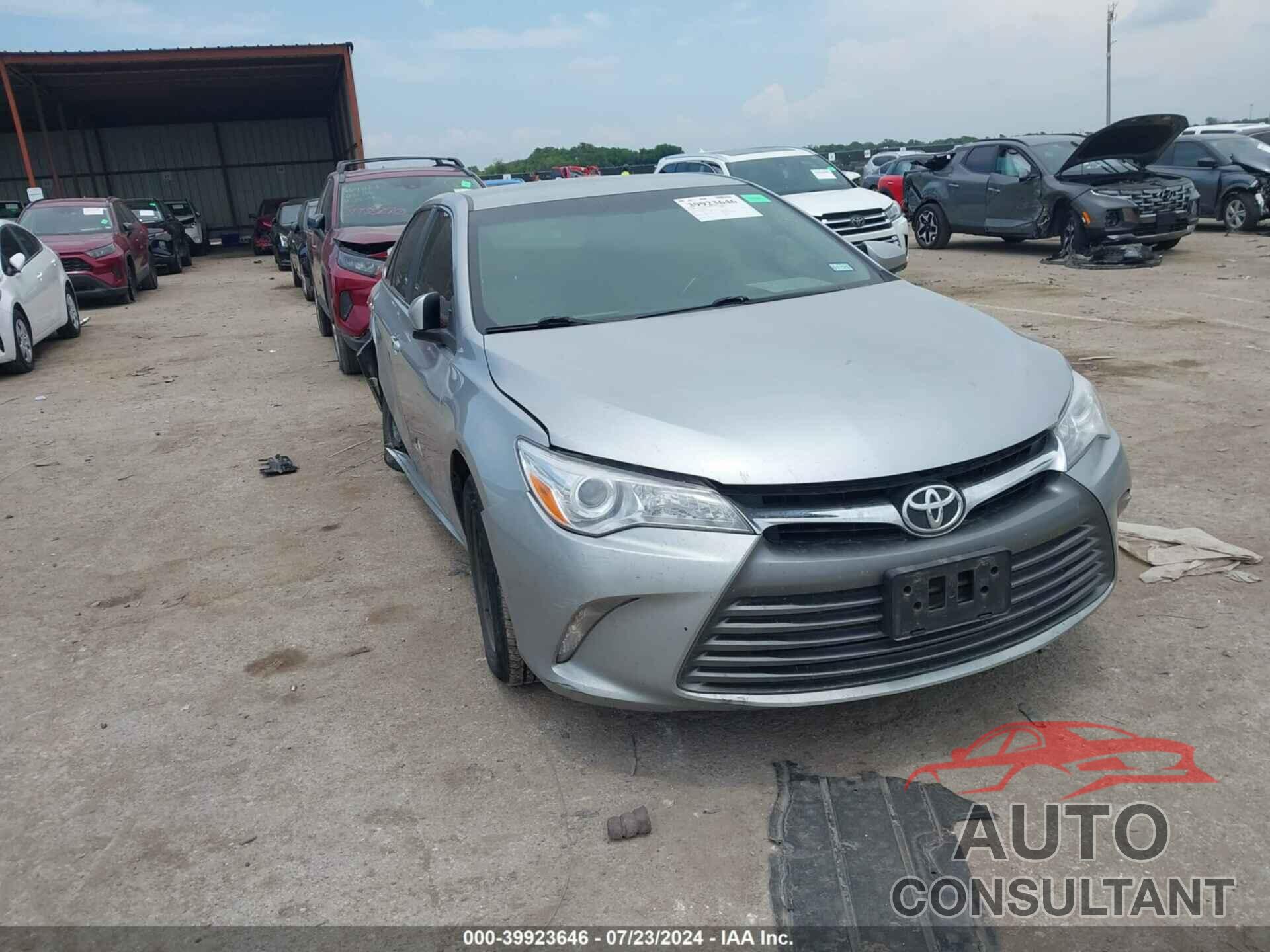 TOYOTA CAMRY 2017 - 4T1BF1FK9HU415209