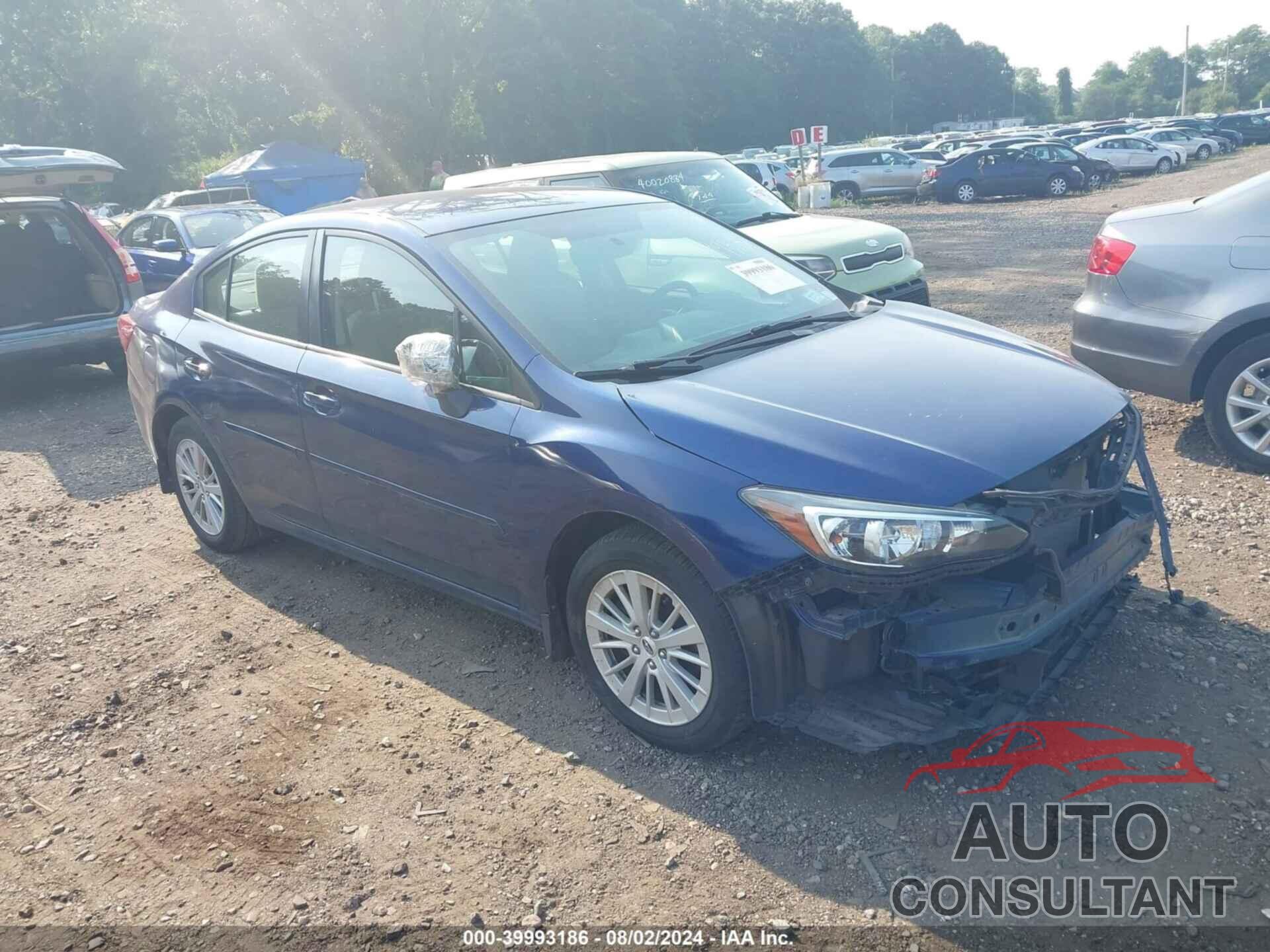 SUBARU IMPREZA 2018 - 4S3GKAB60J3600355