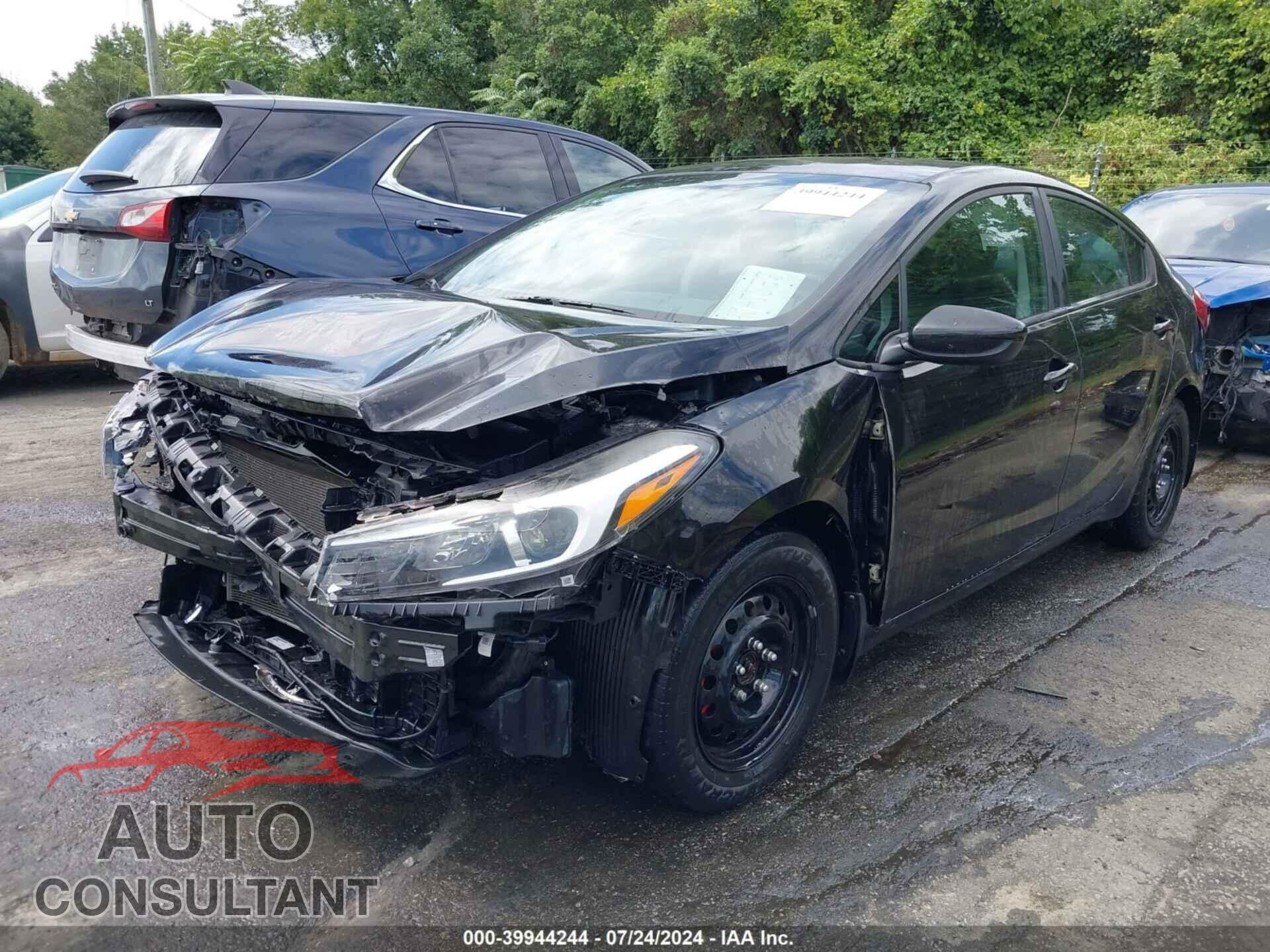 KIA FORTE 2017 - 3KPFK4A78HE045505