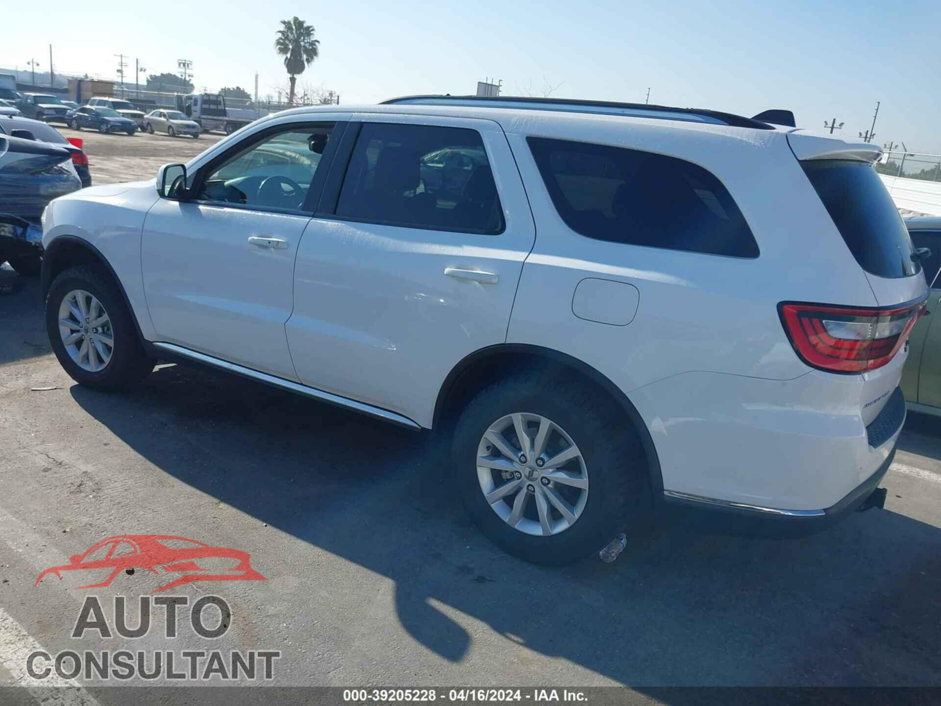 DODGE DURANGO 2019 - 1C4RDHAGXKC806502