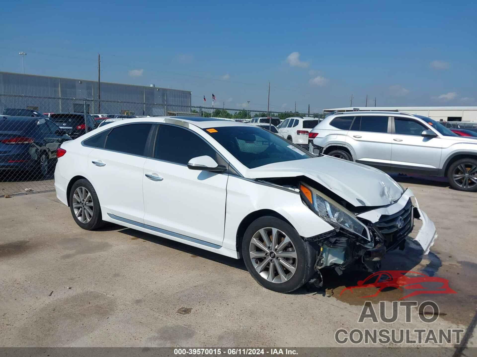 HYUNDAI SONATA 2016 - 5NPE34AF2GH298586