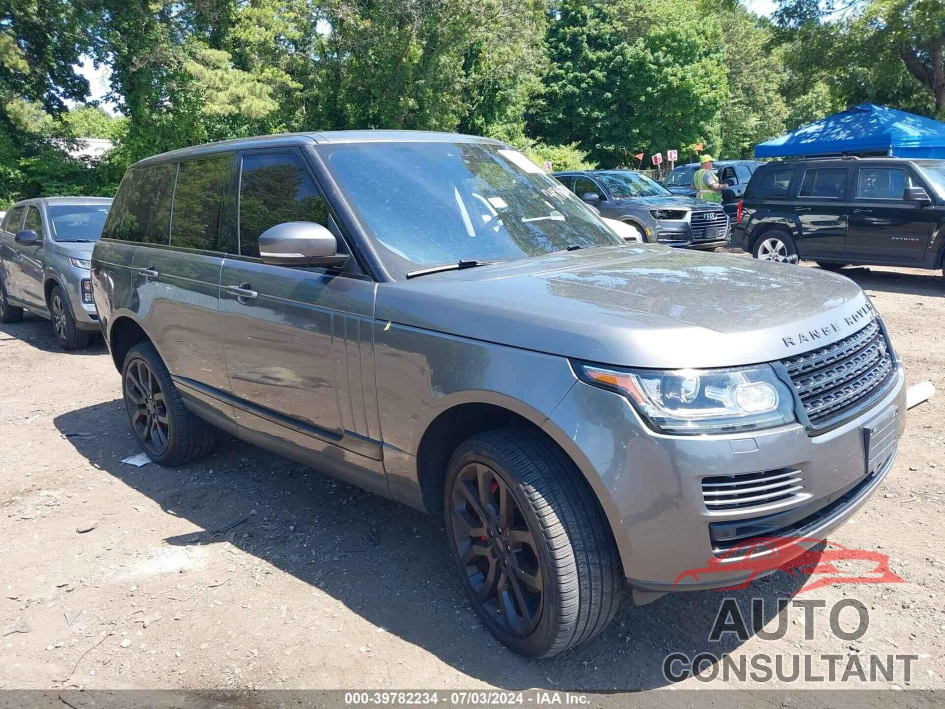 LAND ROVER RANGE ROVER 2017 - SALGS2FV8HA329549