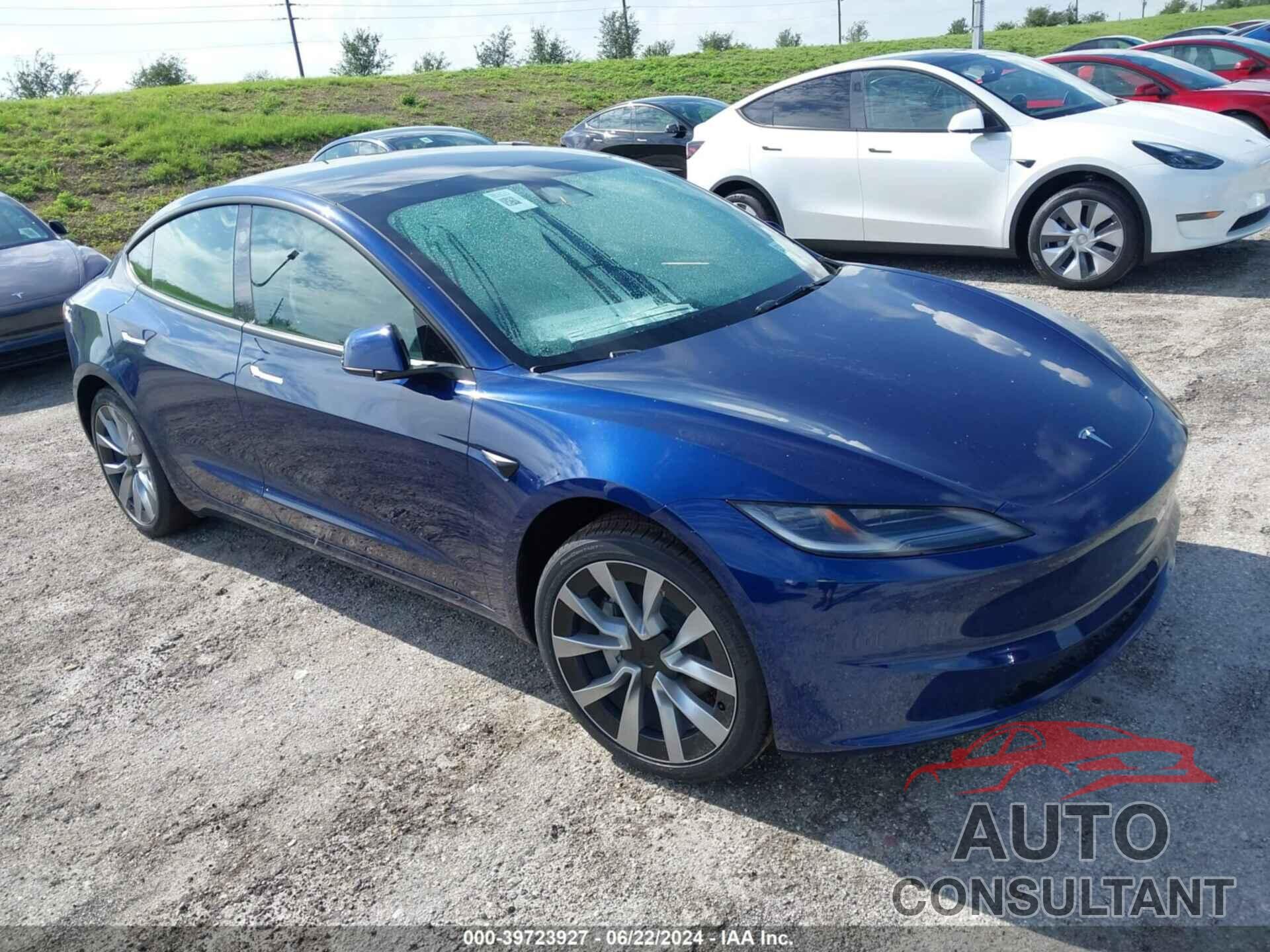 TESLA MODEL 3 2024 - 5YJ3E1EA2RF751881