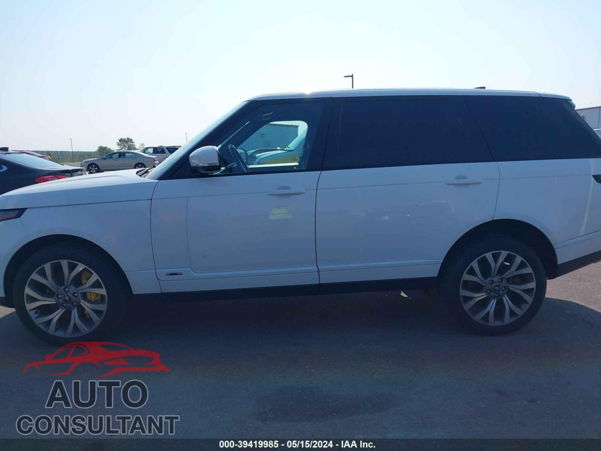LAND ROVER RANGE ROVER 2018 - SALGS5REXJA390131