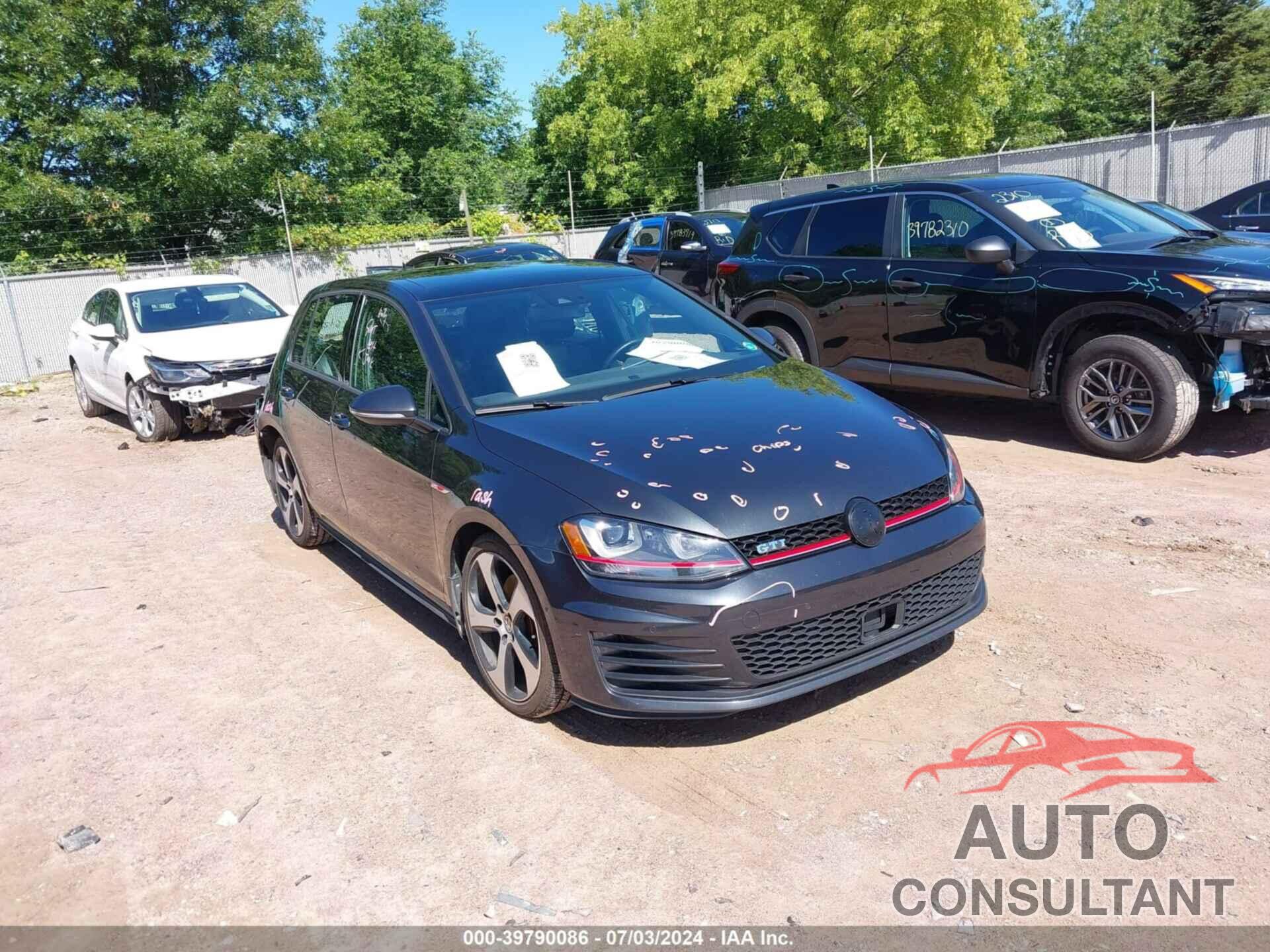 VOLKSWAGEN GOLF GTI 2016 - 3VW5T7AU0GM029350