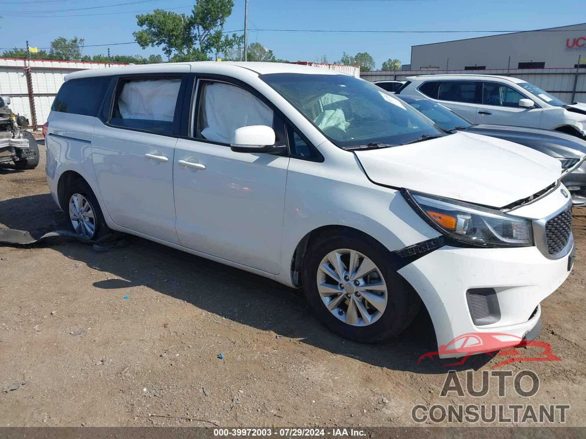 KIA SEDONA 2017 - KNDMB5C12H6228006