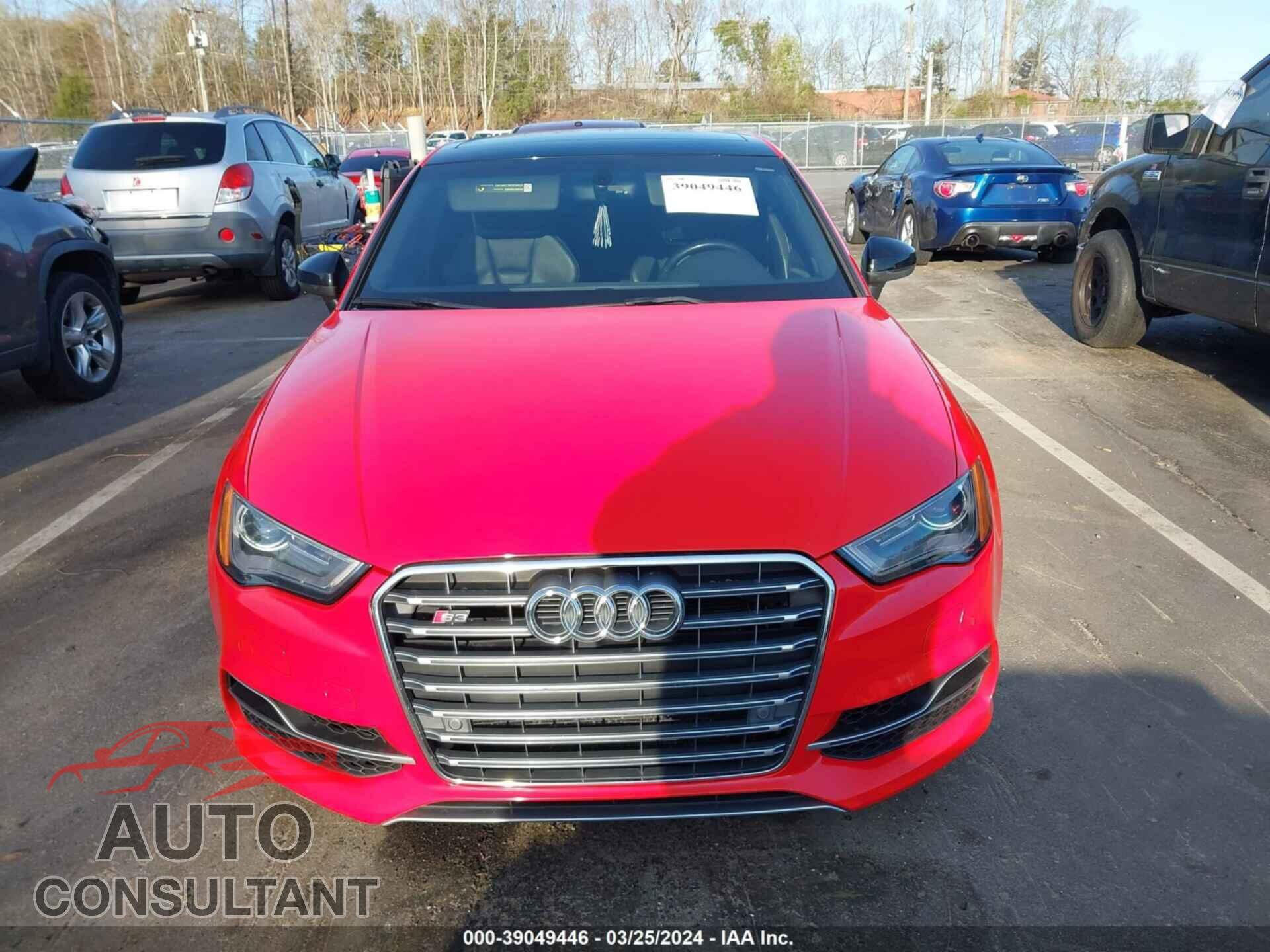 AUDI S3 2016 - WAUB1GFF3G1026829