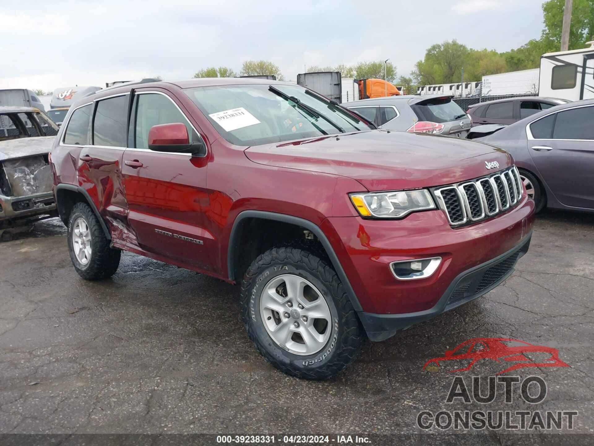JEEP GRAND CHEROKEE 2017 - 1C4RJFAG1HC740606
