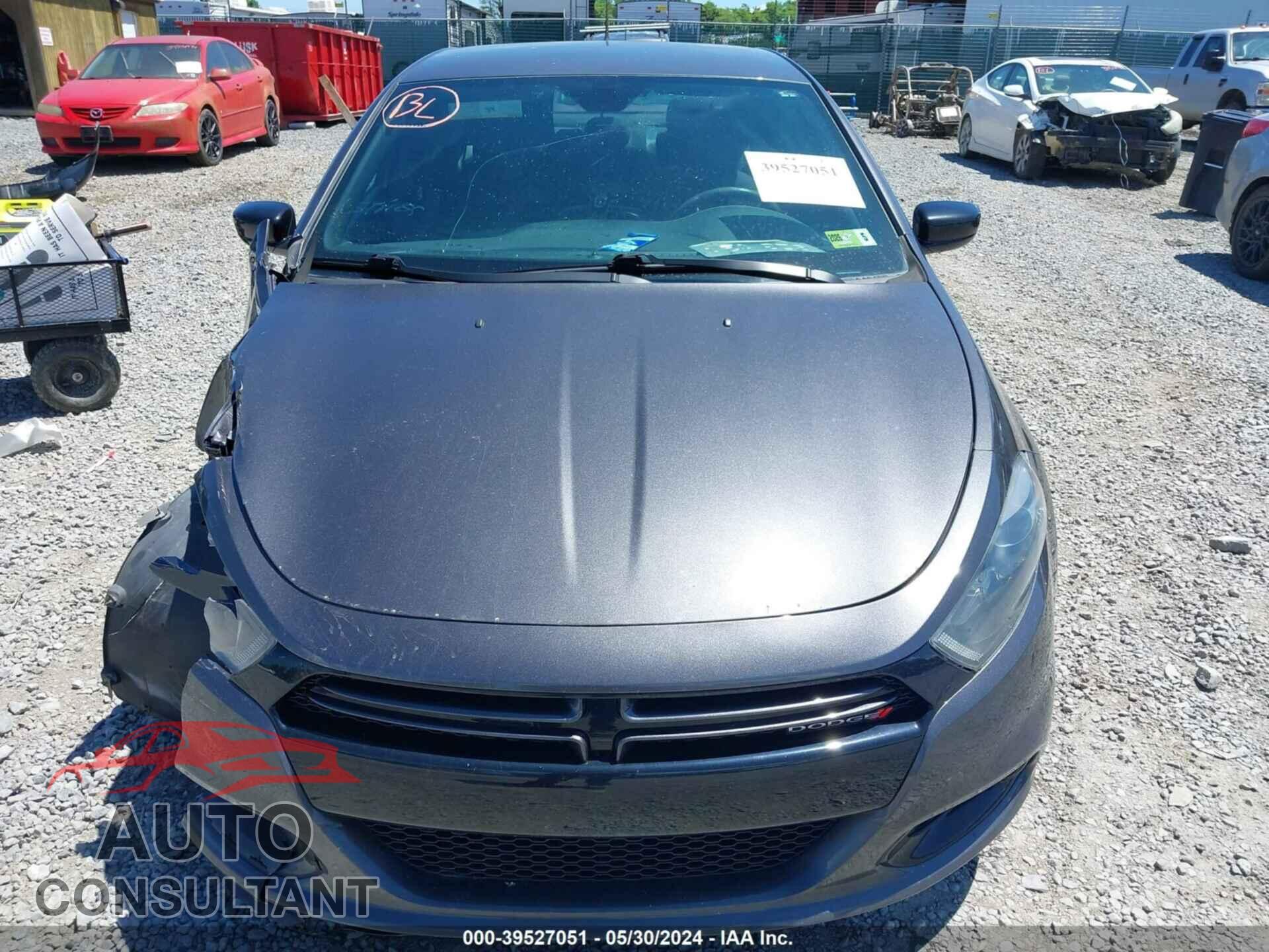 DODGE DART 2016 - 1C3CDFBB1GD728341