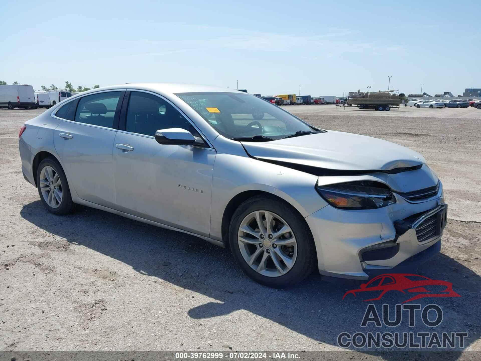 CHEVROLET MALIBU 2017 - 1G1ZE5ST1HF206295