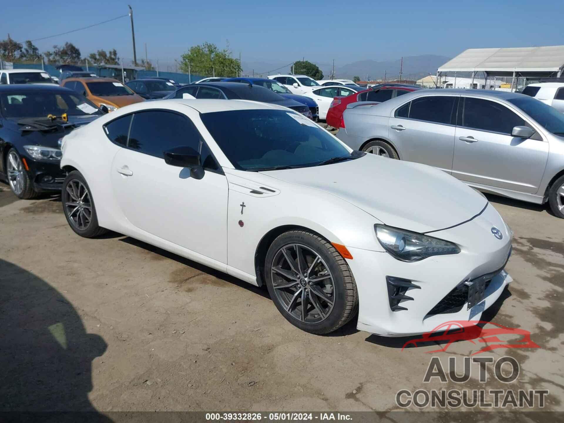 TOYOTA 86 2018 - JF1ZNAE16J8700954
