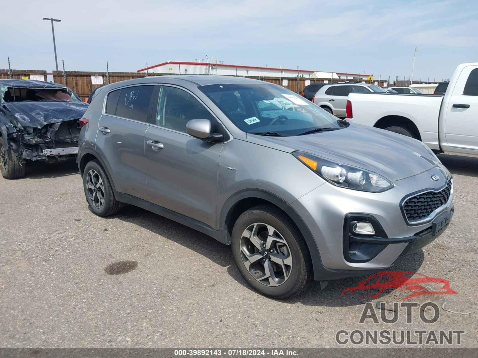 KIA SPORTAGE 2022 - KNDPMCAC8N7008052