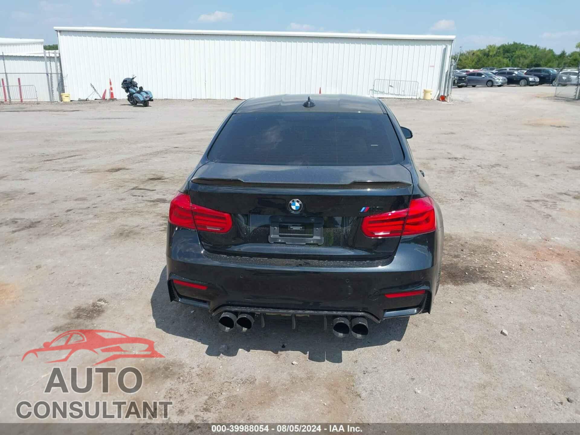 BMW M3 2018 - WBS8M9C58J5L71973