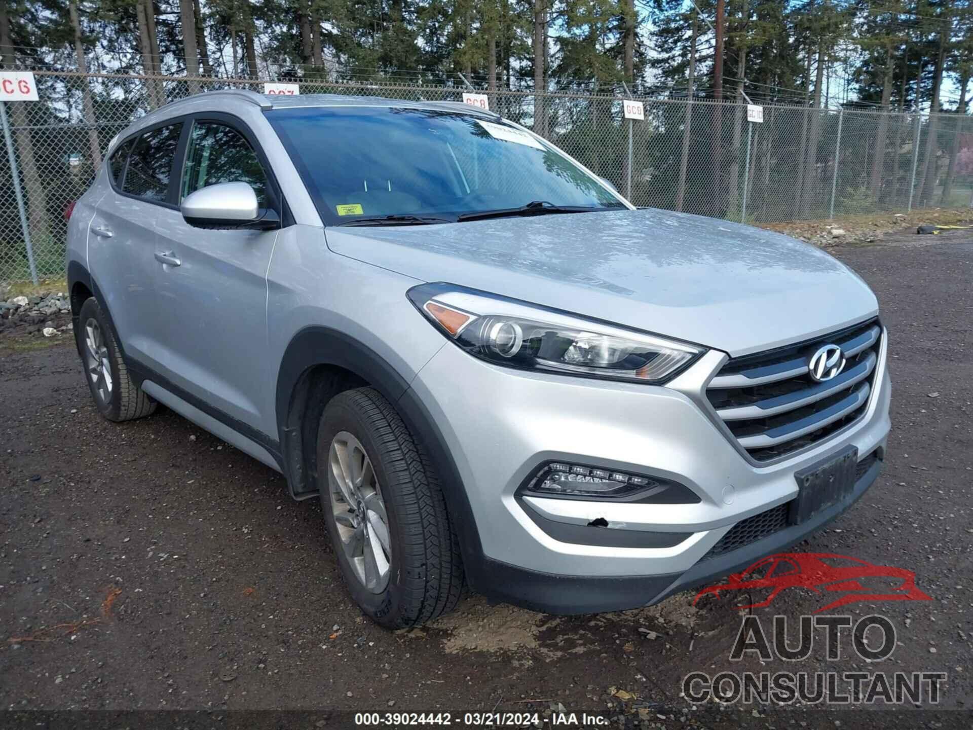 HYUNDAI TUCSON 2018 - KM8J3CA46JU736574