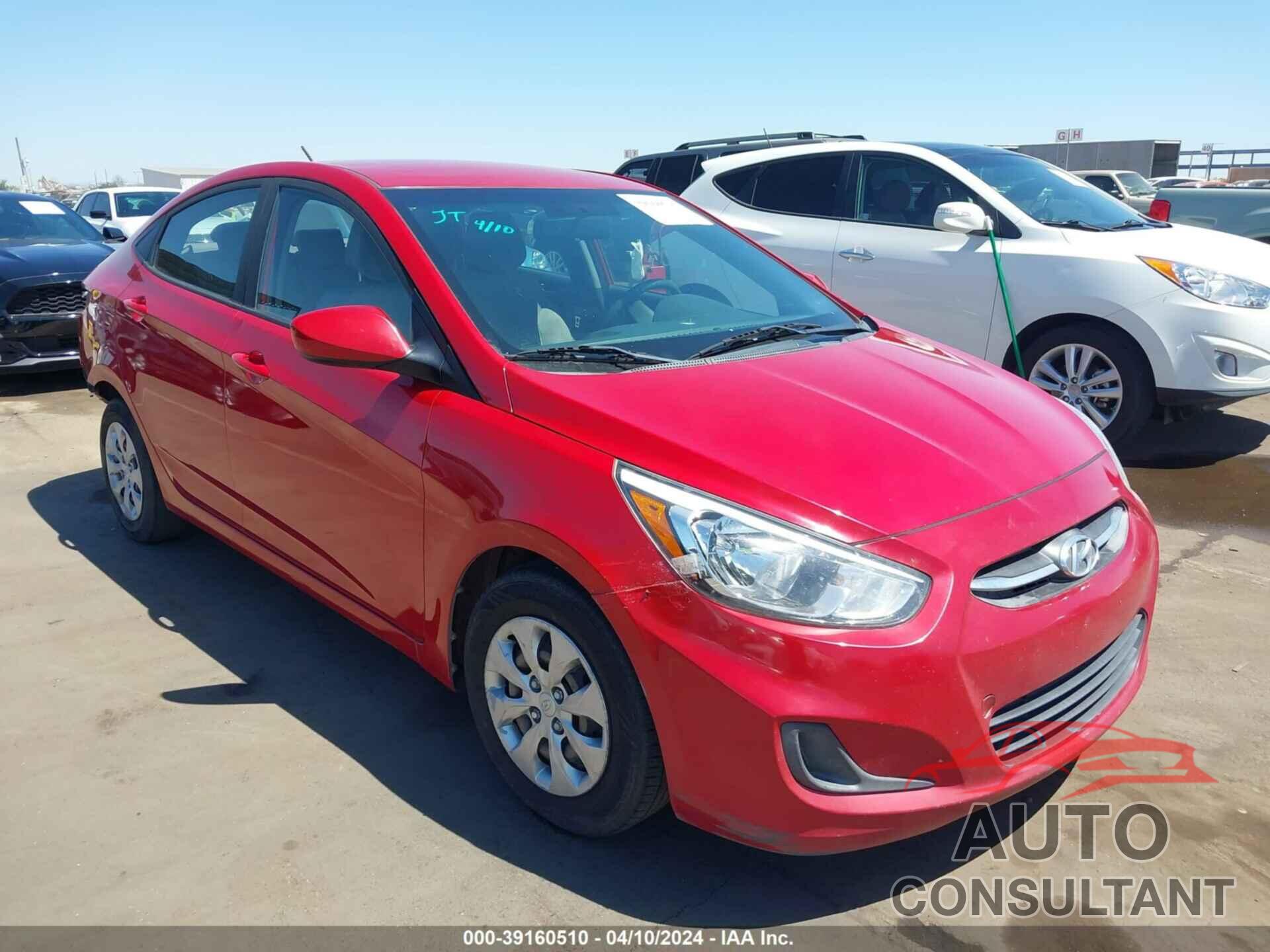 HYUNDAI ACCENT 2017 - KMHCT4AE2HU237045