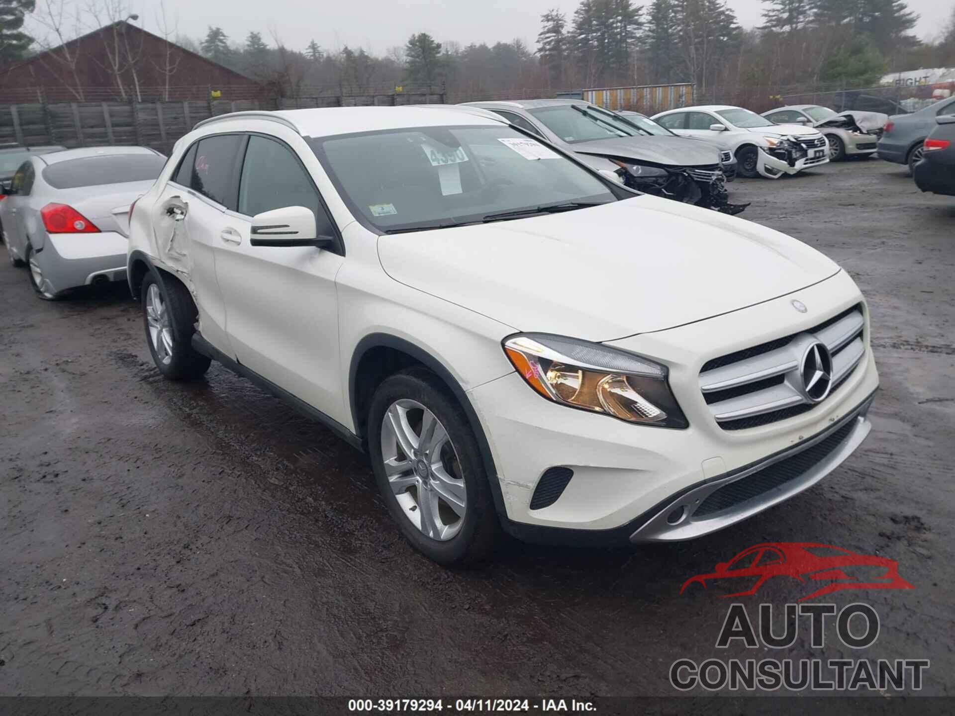 MERCEDES-BENZ GLA 250 2016 - WDCTG4GB5GJ205416