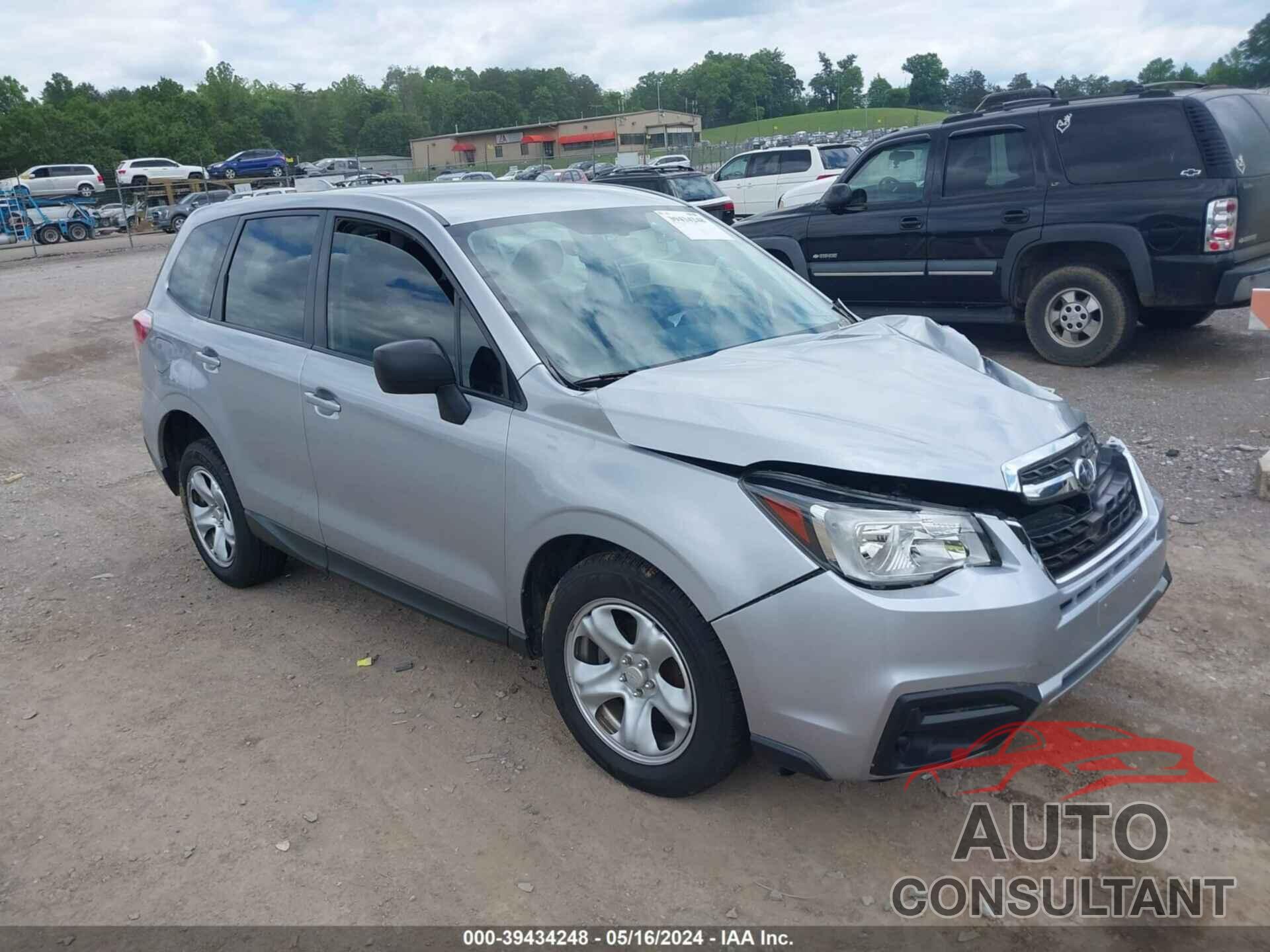 SUBARU FORESTER 2018 - JF2SJAAC4JH614249