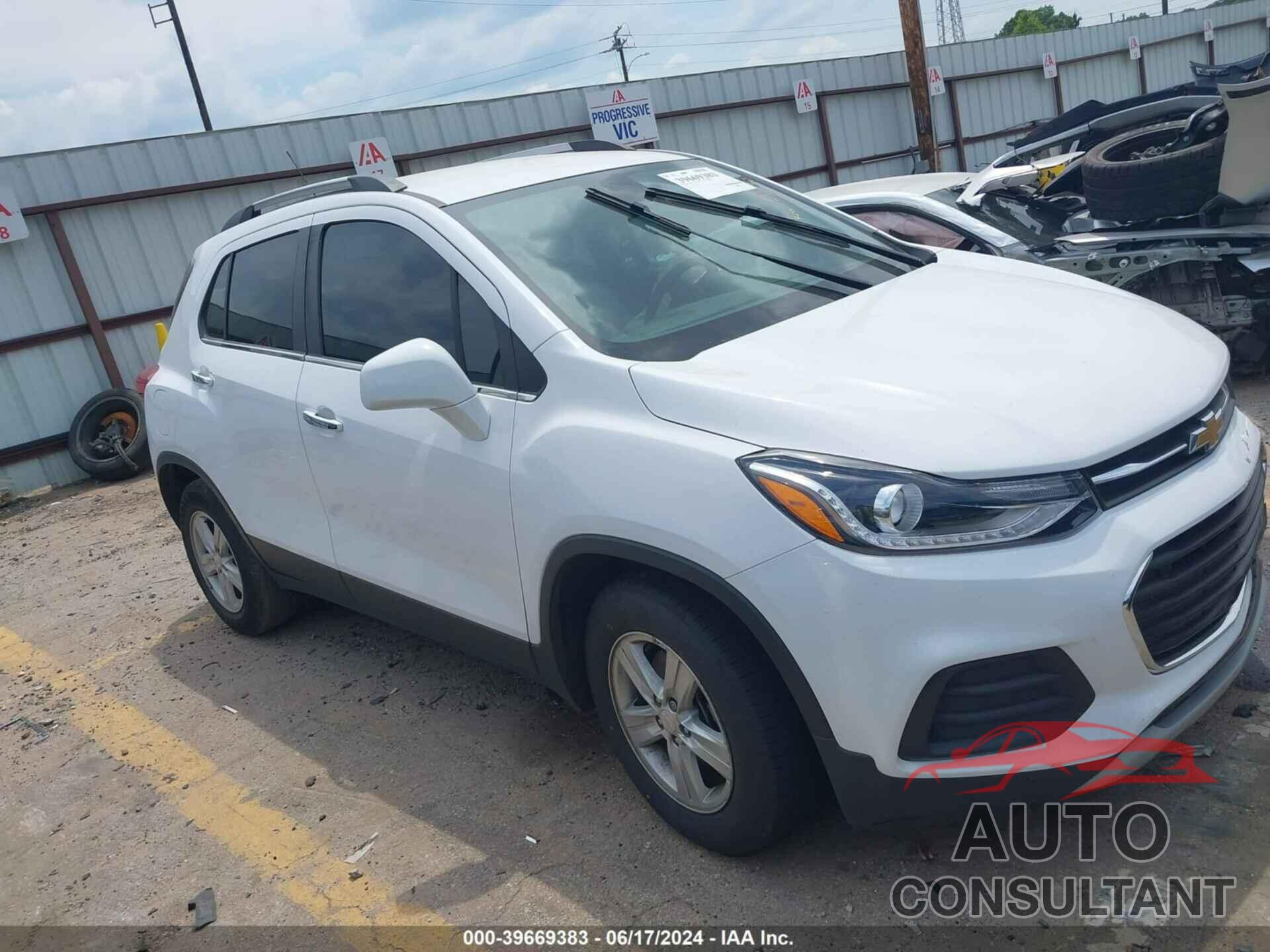 CHEVROLET TRAX 2020 - 3GNCJLSB7LL292724