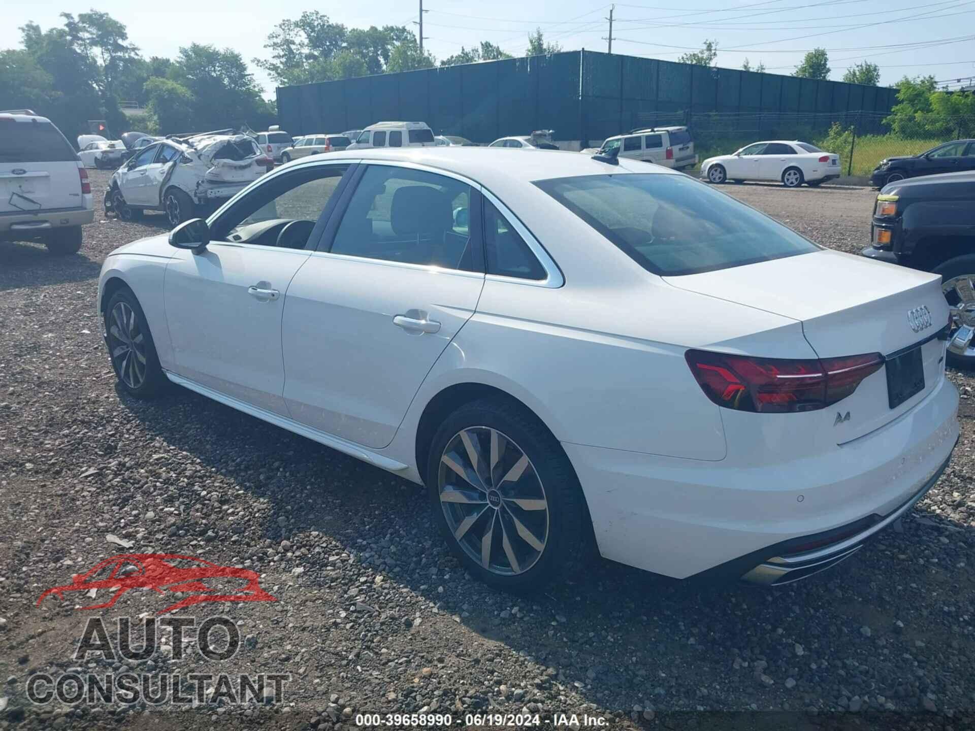 AUDI A4 2022 - WAUABAF4XNN002781