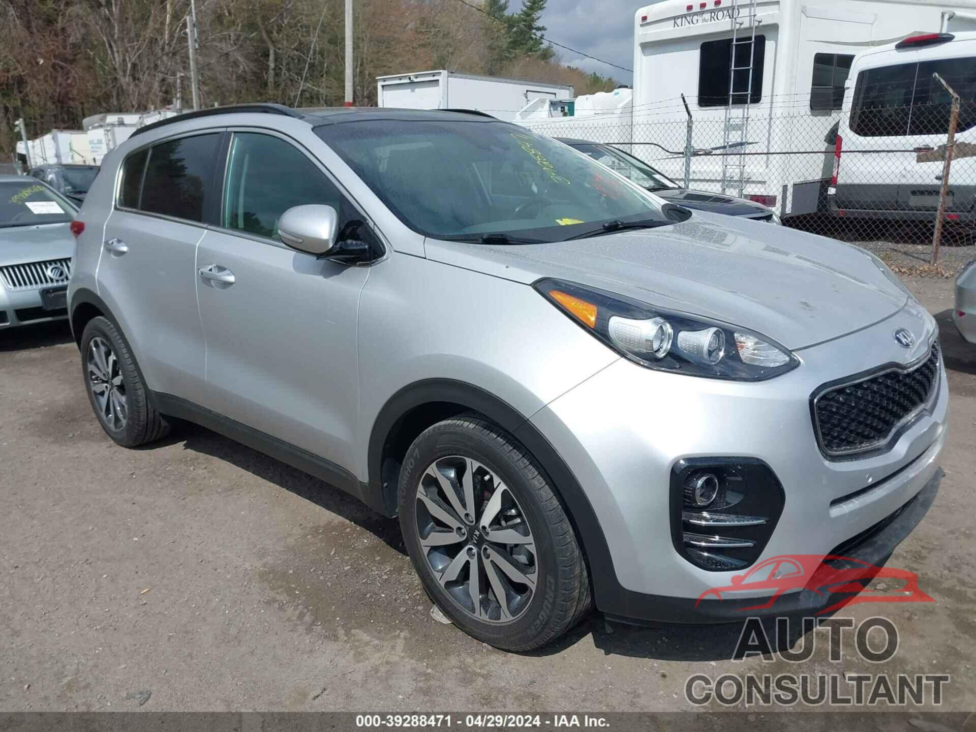 KIA SPORTAGE 2018 - KNDPN3AC8J7395435