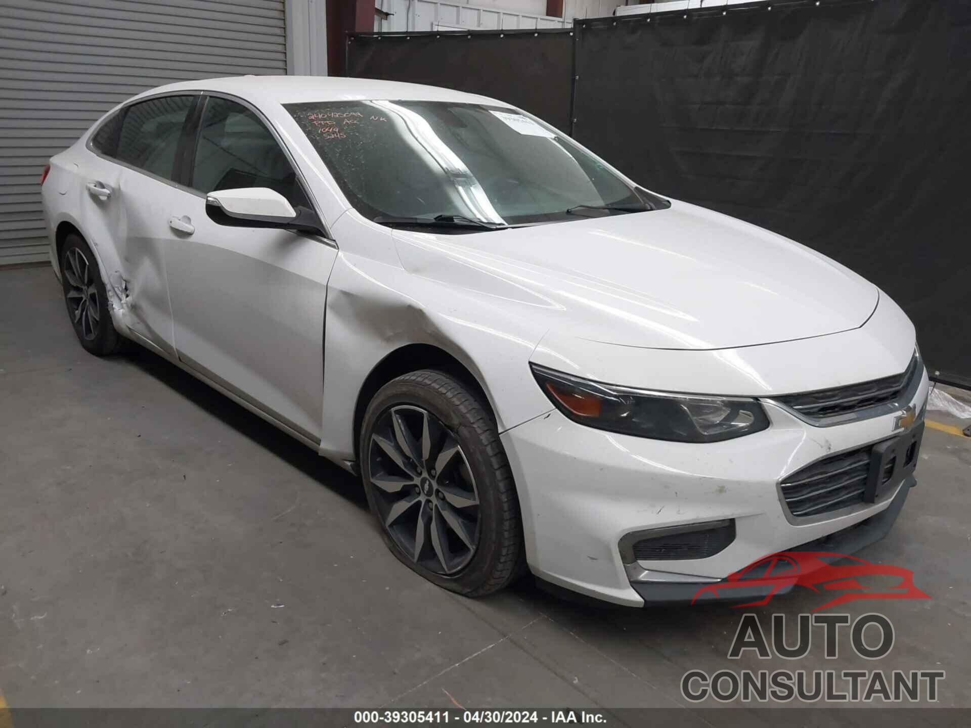 CHEVROLET MALIBU 2017 - 1G1ZE5ST6HF265245