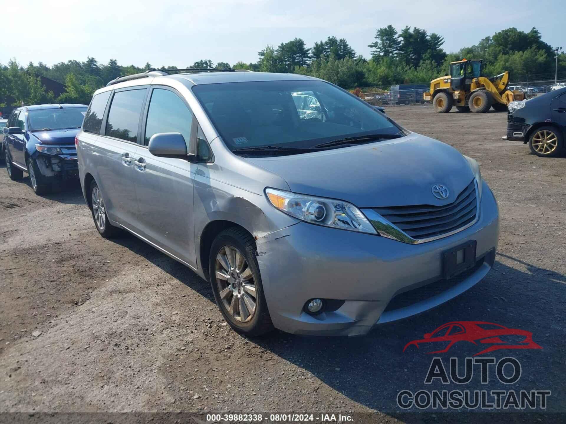 TOYOTA SIENNA 2011 - 5TDDK3DC7BS009862