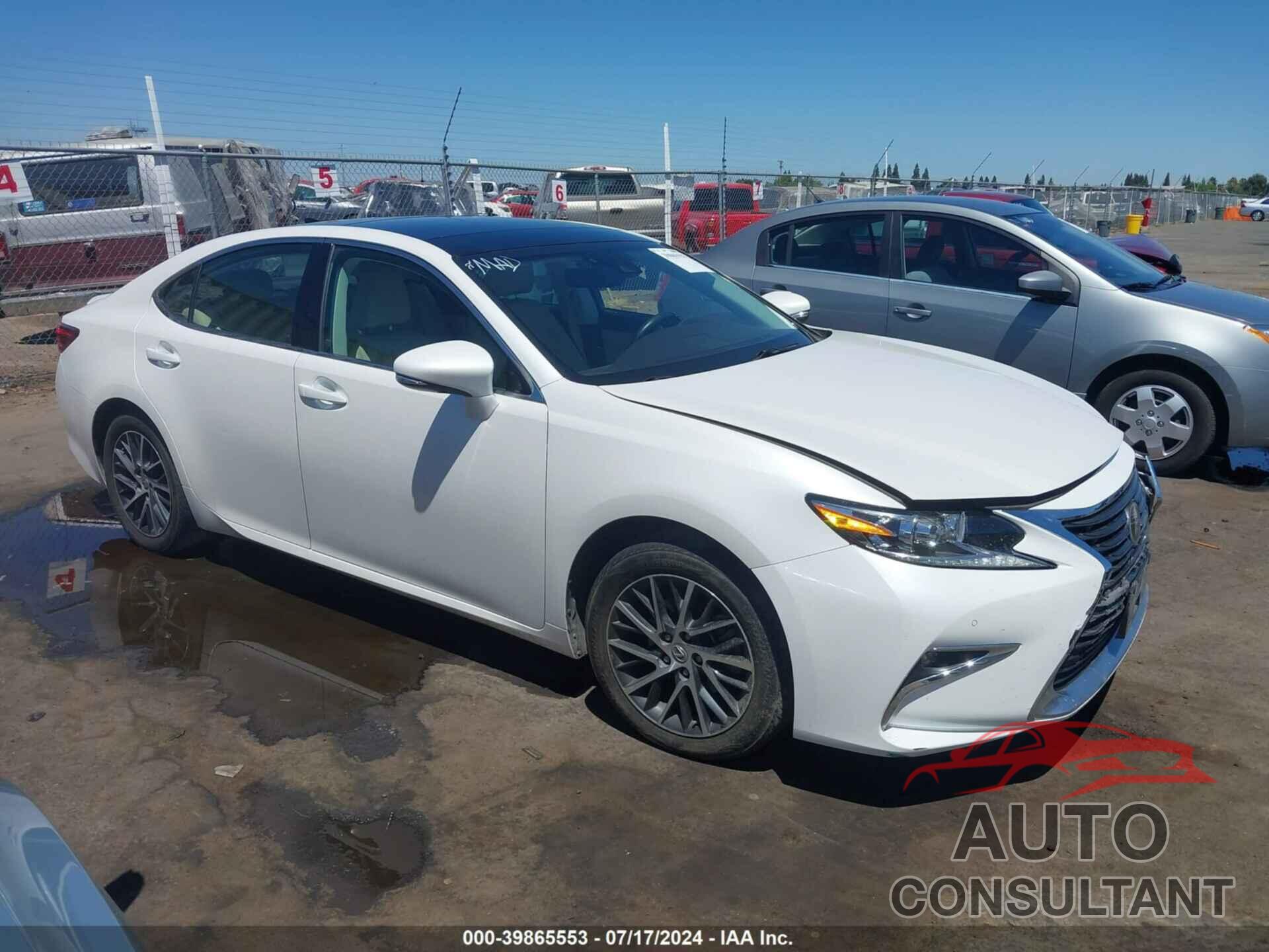 LEXUS ES 350 2017 - 58ABK1GG2HU069714