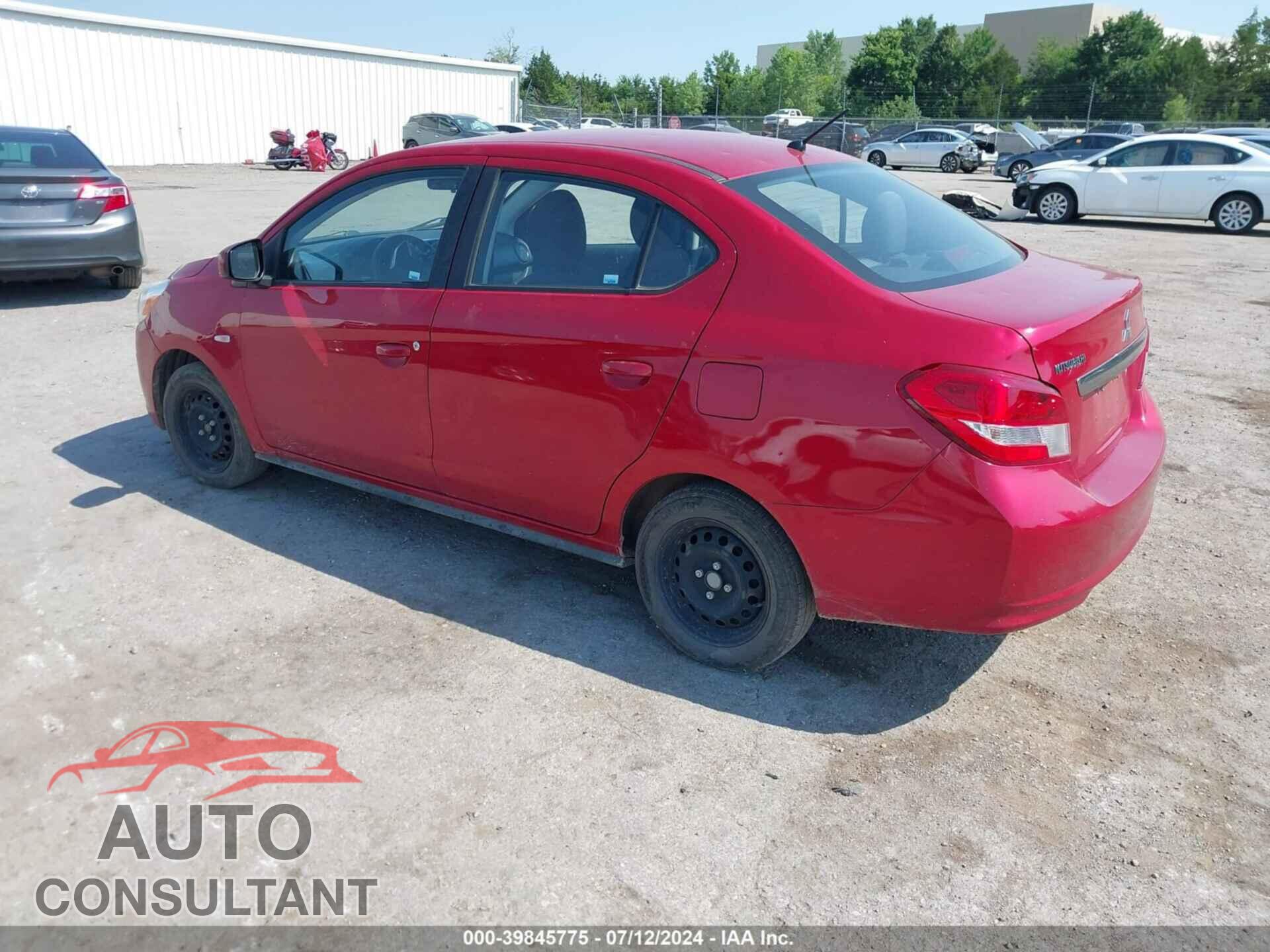 MITSUBISHI MIRAGE G4 2019 - ML32F3FJ8KHF01530