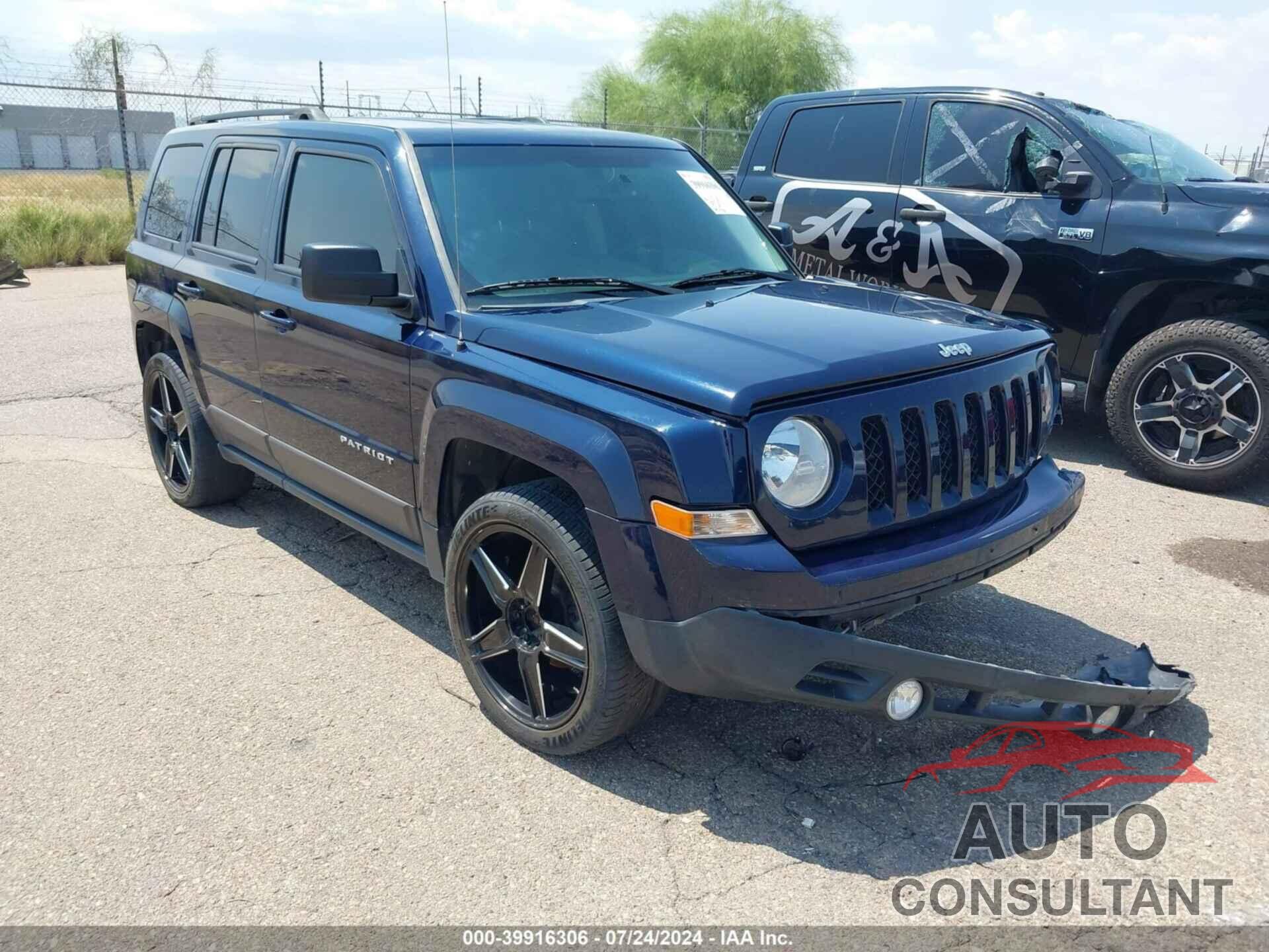 JEEP PATRIOT 2016 - 1C4NJRBBXGD668946