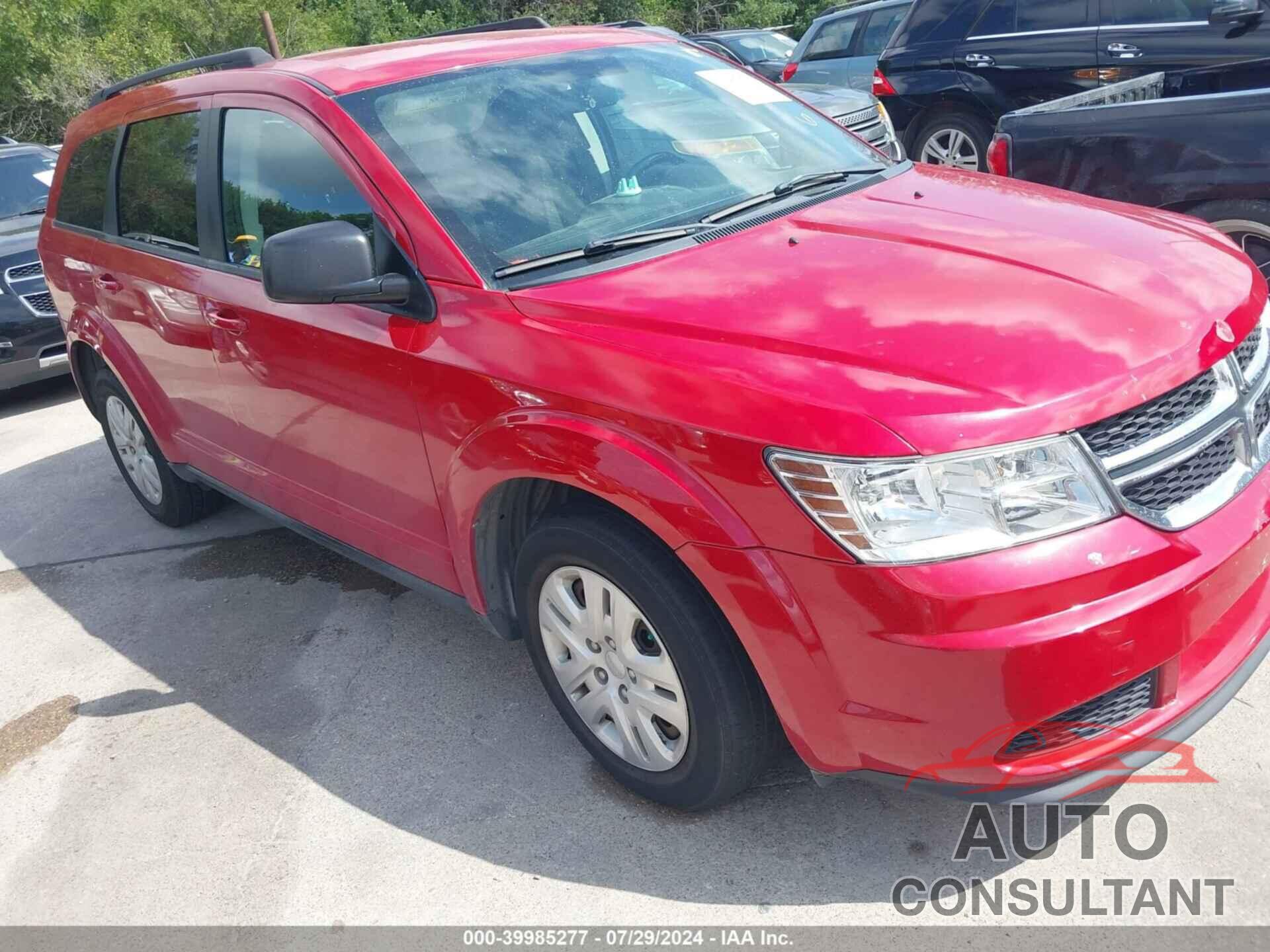 DODGE JOURNEY 2018 - 3C4PDCAB4JT241682