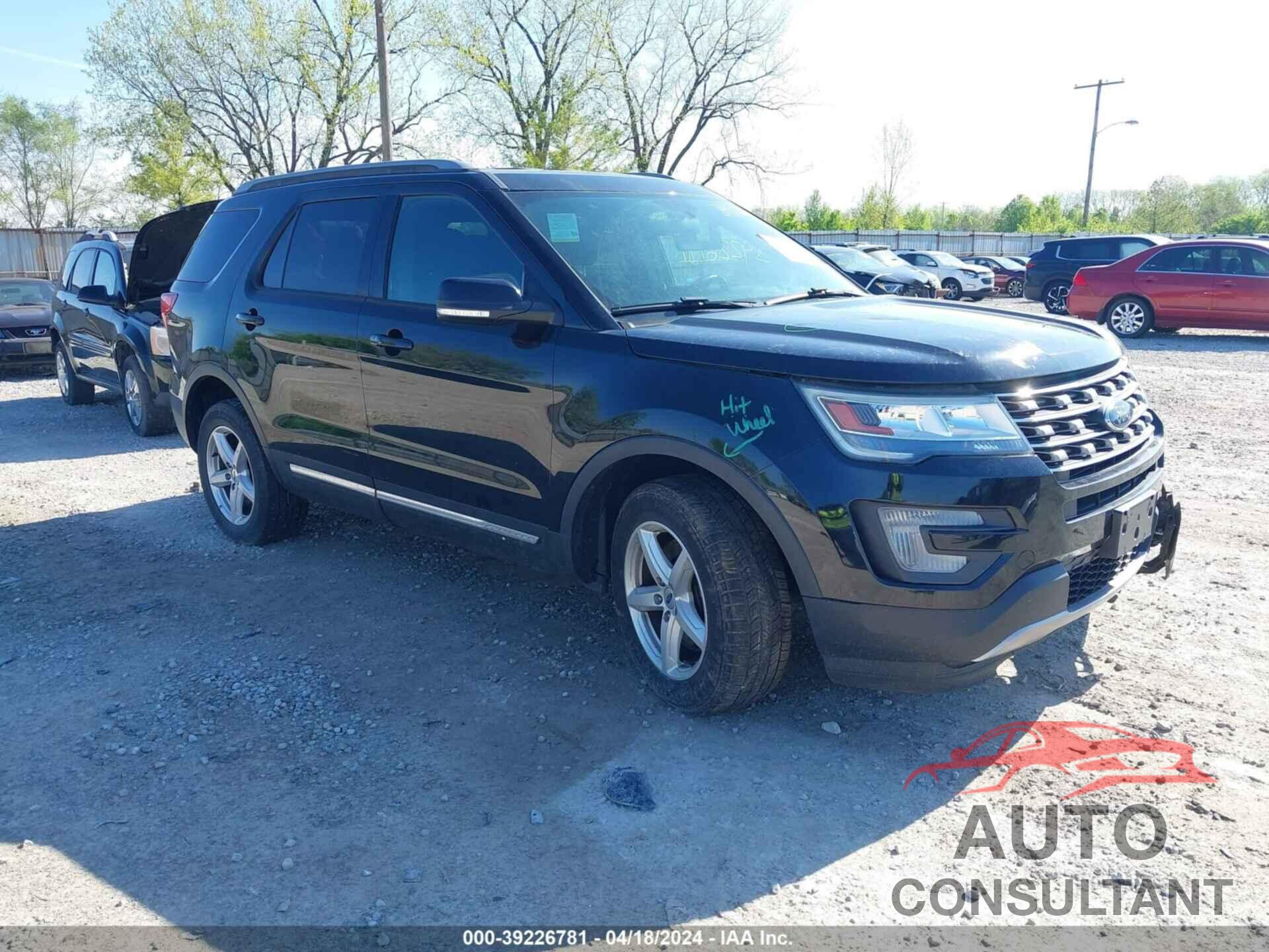 FORD EXPLORER 2017 - 1FM5K8D82HGB76965