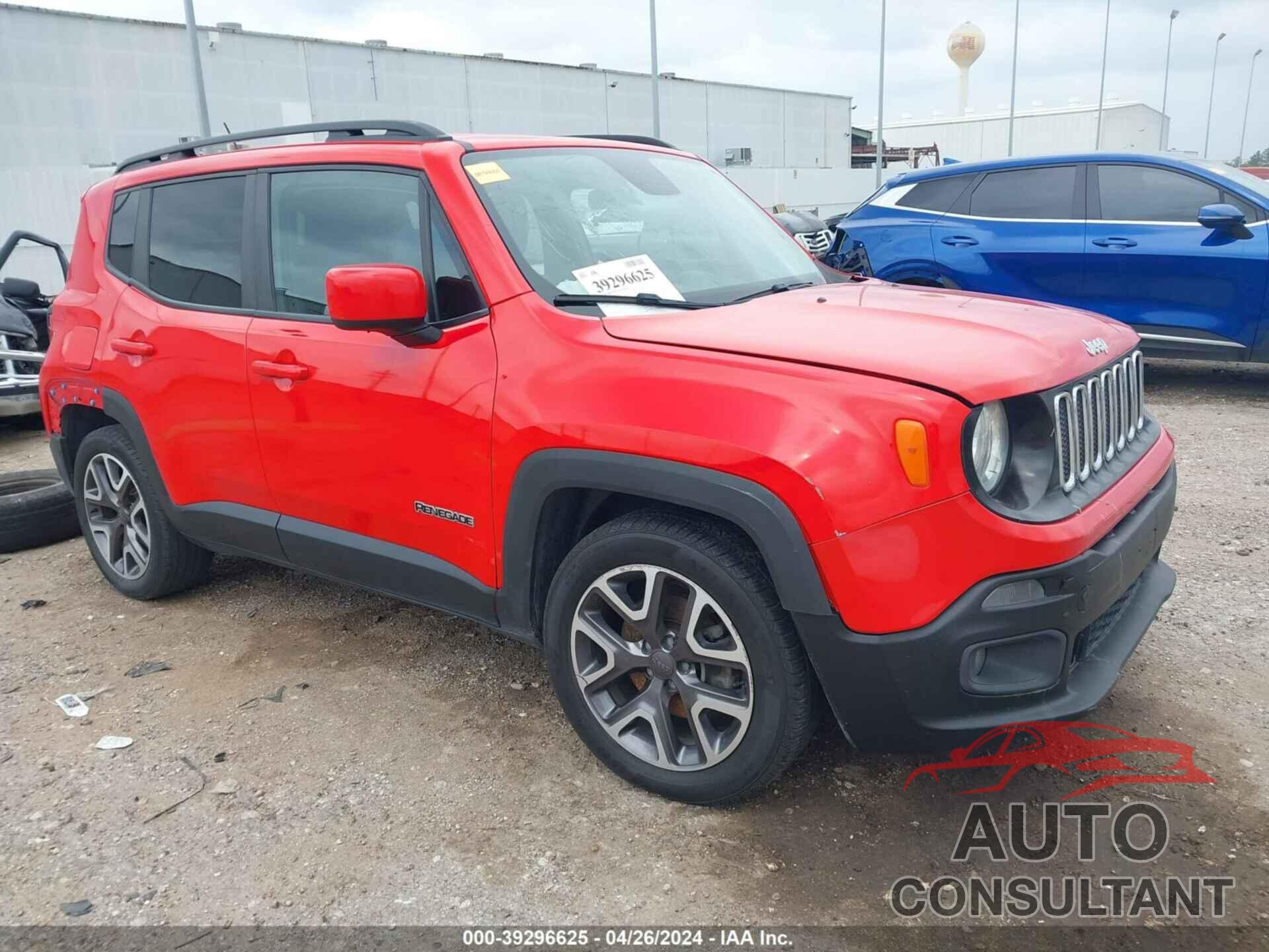 JEEP RENEGADE 2017 - ZACCJABB0HPG28645