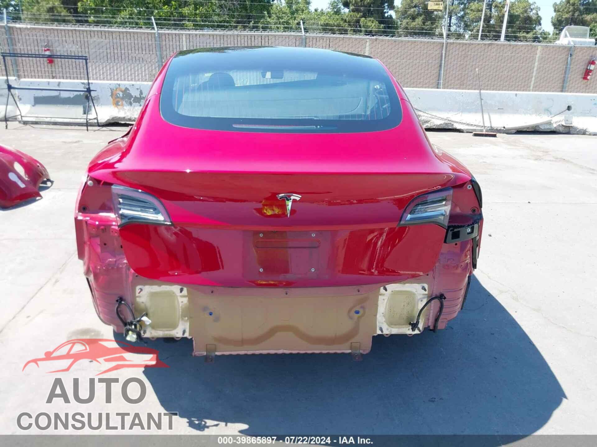 TESLA MODEL 3 2018 - 5YJ3E1EA8JF044806