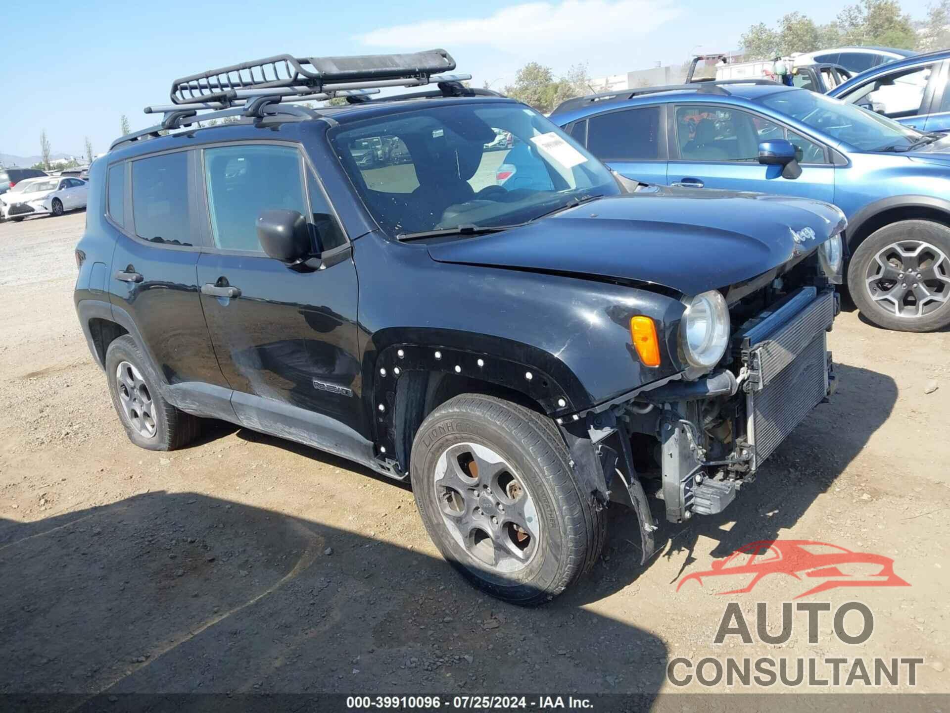 JEEP RENEGADE 2018 - ZACCJBAB4JPG92314