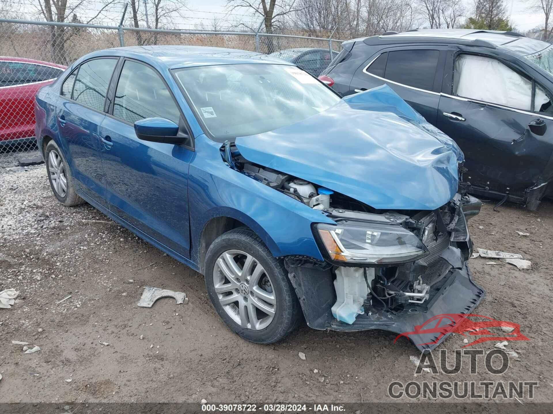 VOLKSWAGEN JETTA 2018 - 3VW2B7AJ0JM258985
