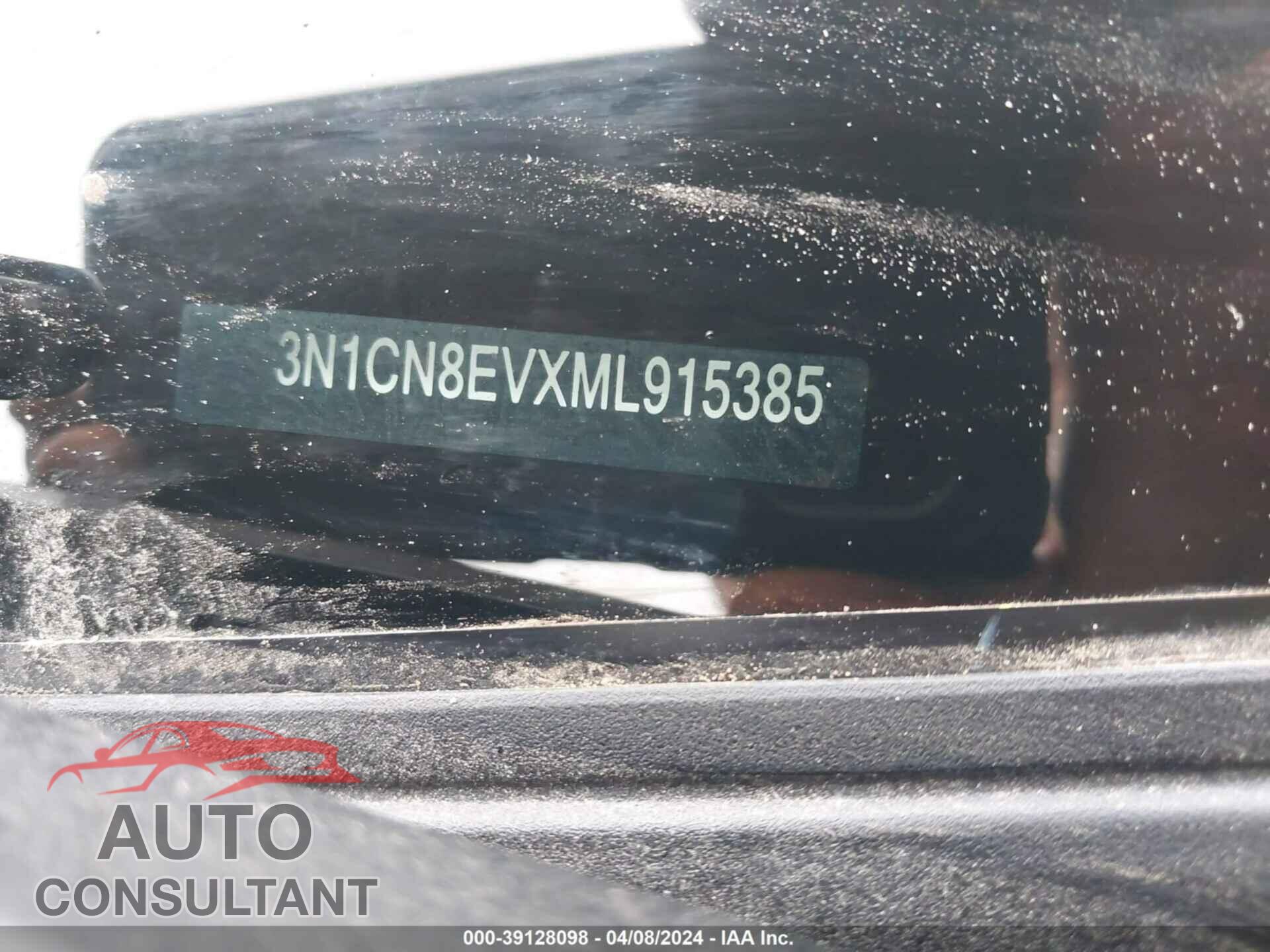 NISSAN VERSA 2021 - 3N1CN8EVXML915385