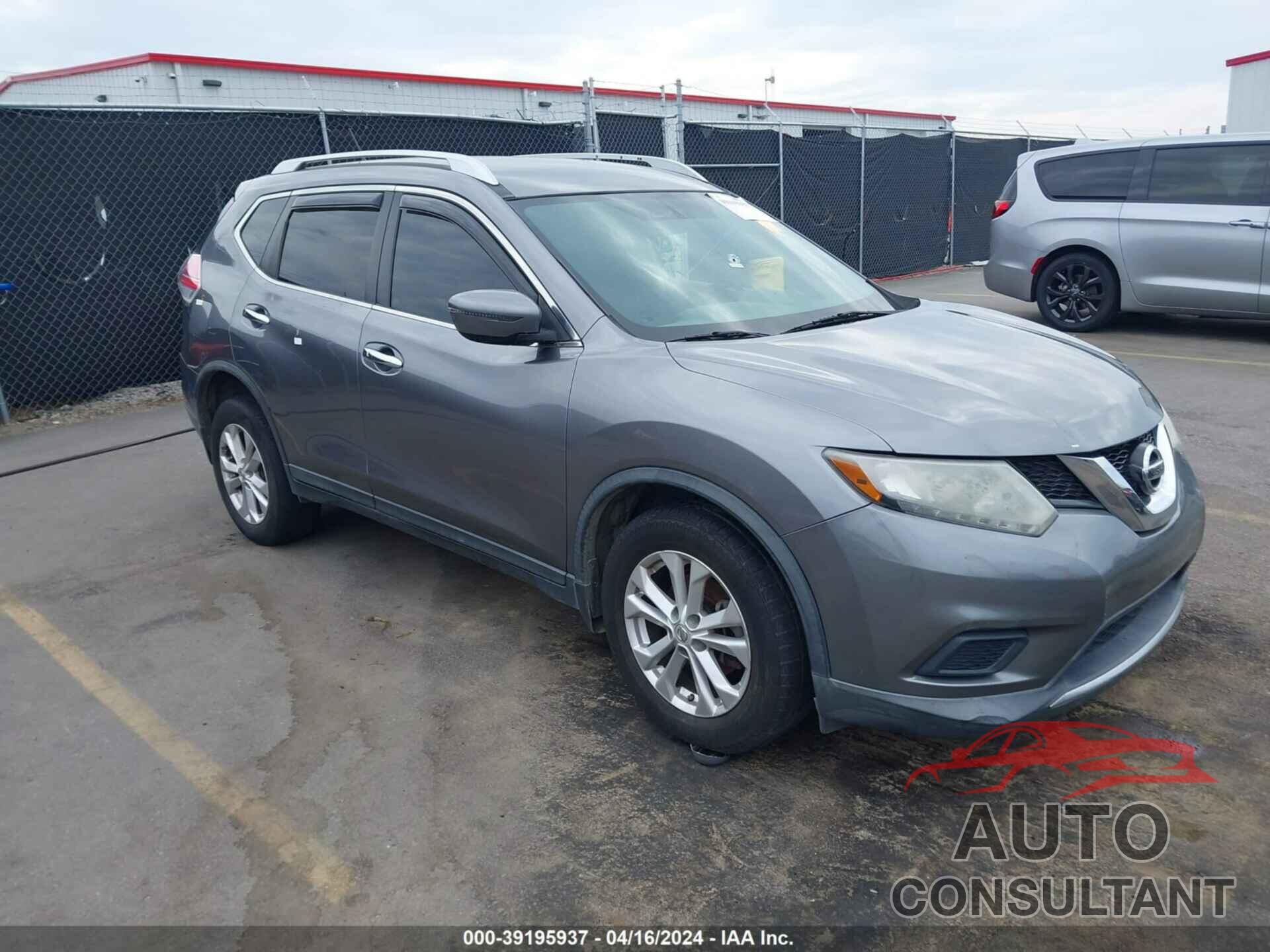 NISSAN ROGUE 2016 - KNMAT2MT8GP653981