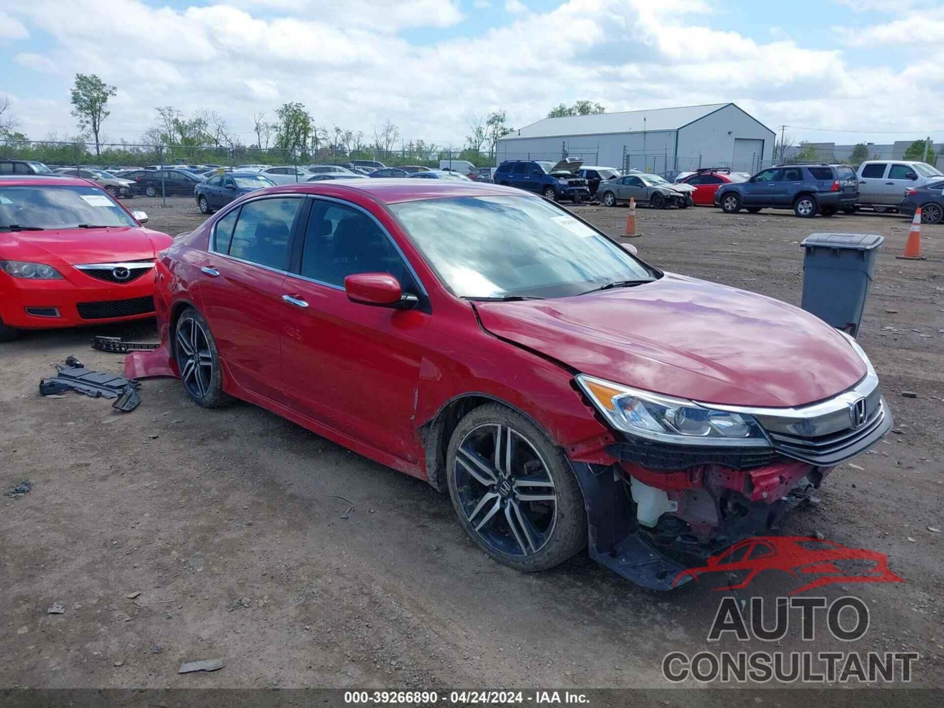 HONDA ACCORD 2017 - 1HGCR2F5XHA298663